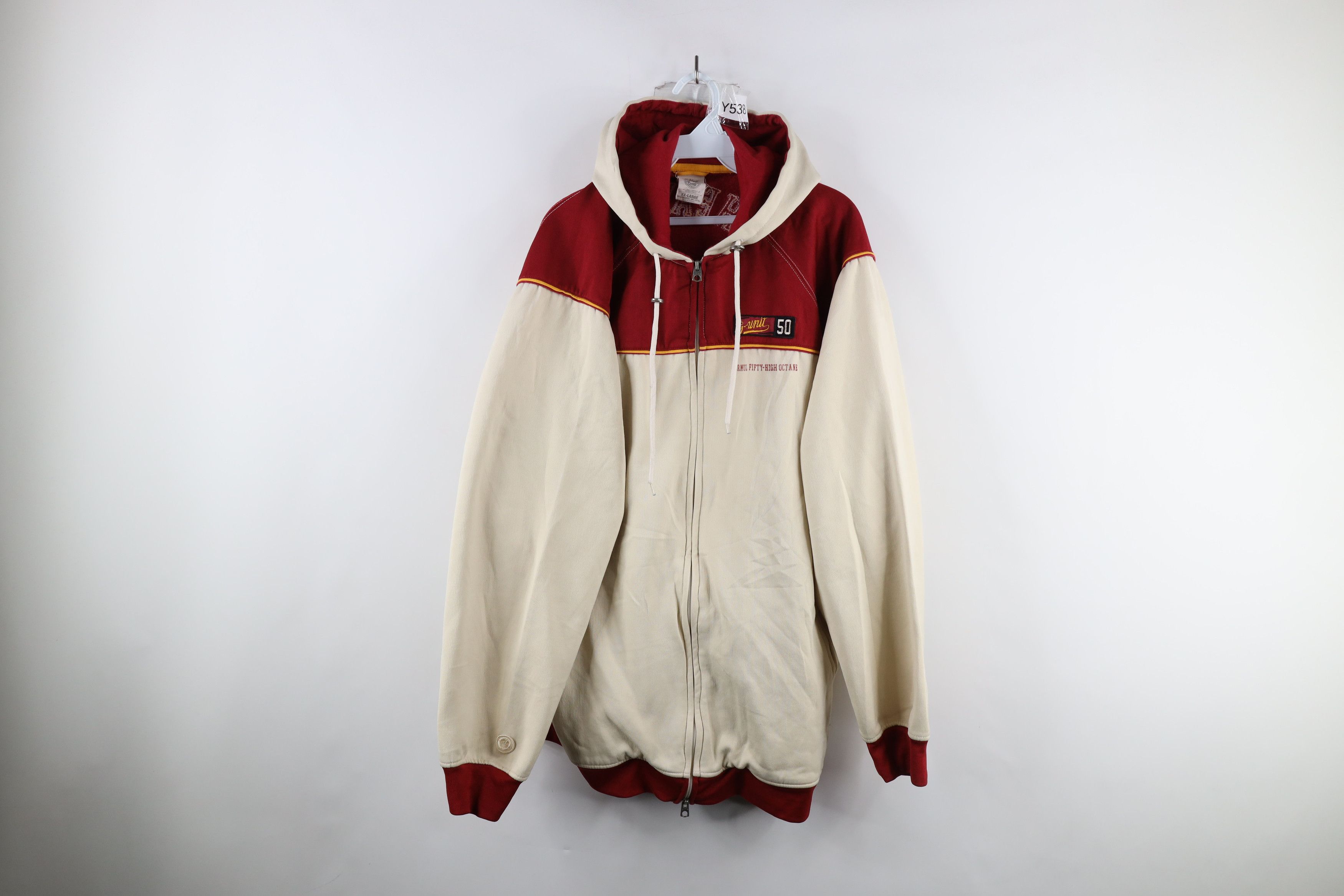 G-Unit × Vintage Vintage G Unit 50 Cent Hop Rap Heavyweight Full Zip Hoodie Size ONE SIZE - 1 Thumbnail