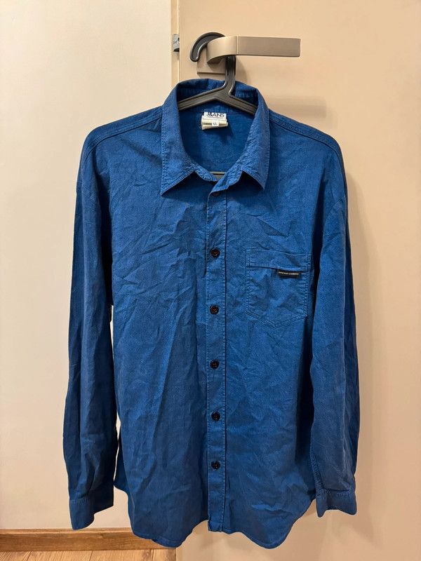Dolce & Gabbana × Vintage D&G Dolce&Gabbana Jeans Blue Shirt Pocket Logo XL Size US XL / EU 56 / 4 - 1 Thumbnail