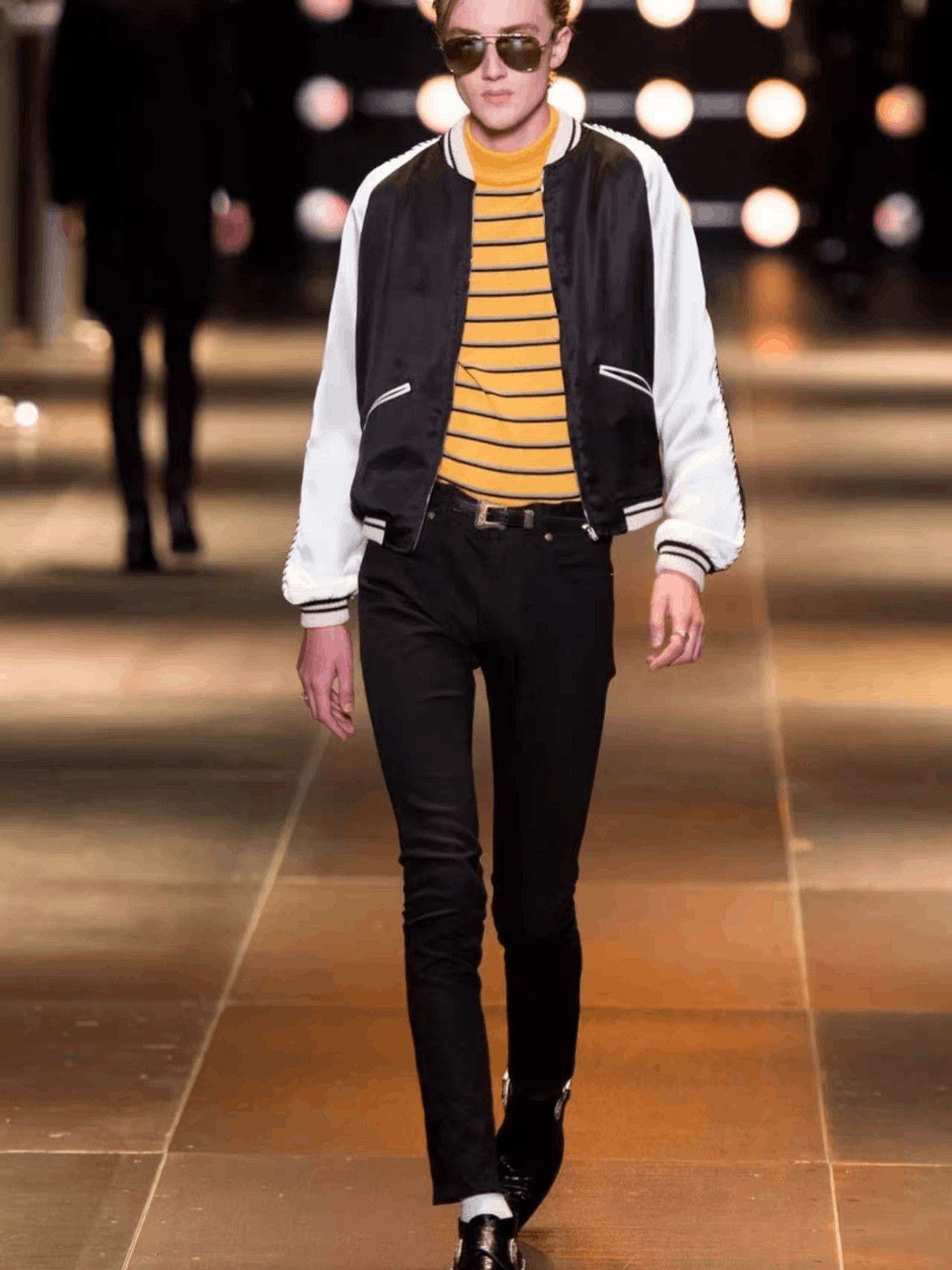 Saint Laurent Paris Sz 50 Saint Laurent Paris by Hedi 14SS Blood Tooth Jacket-2 Size US M / EU 48-50 / 2 - 6 Thumbnail