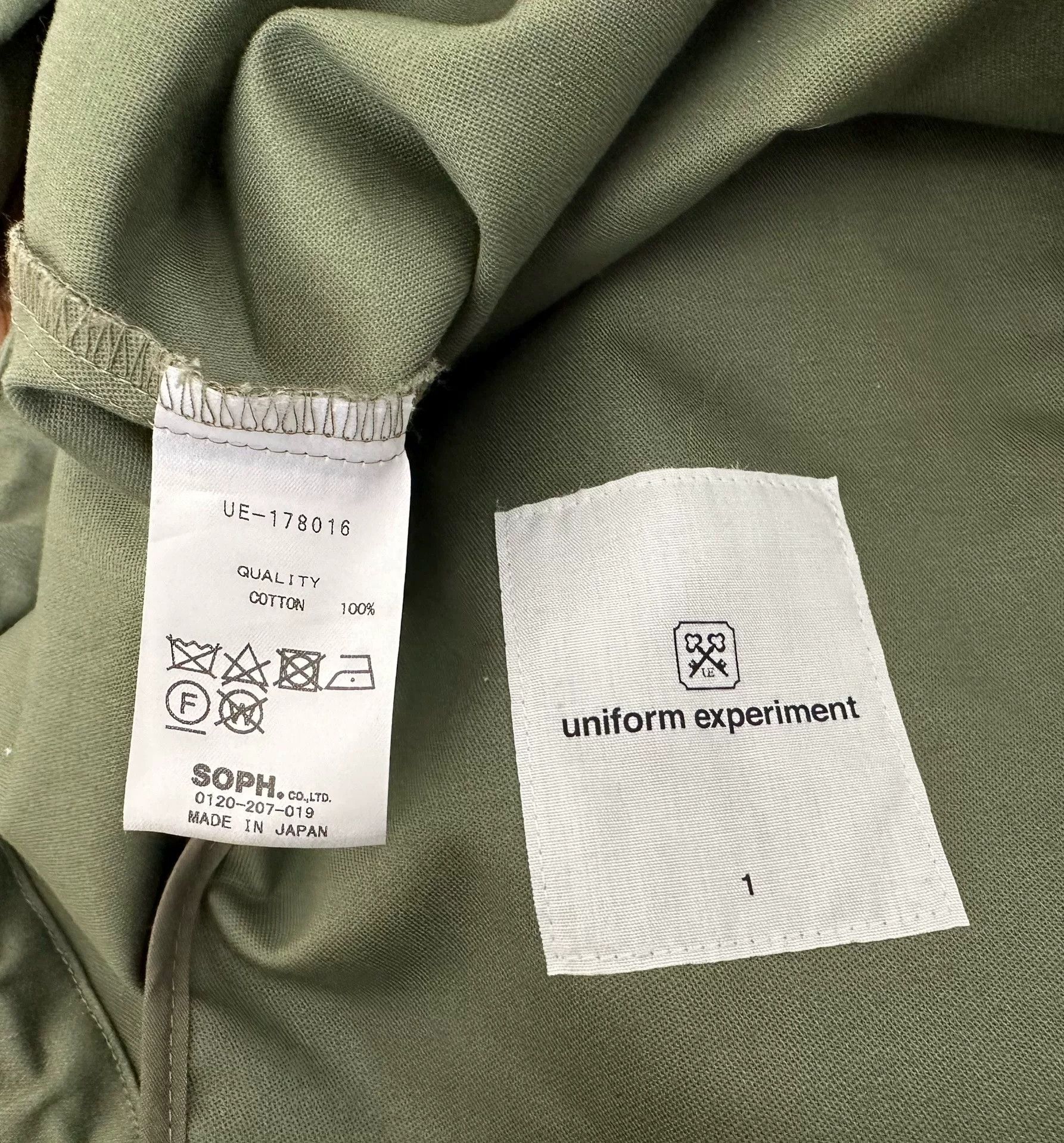 uniform experiment Uniform Experiment M-51 Swing Blouson S Size US S / EU 44-46 / 1 - 3 Thumbnail