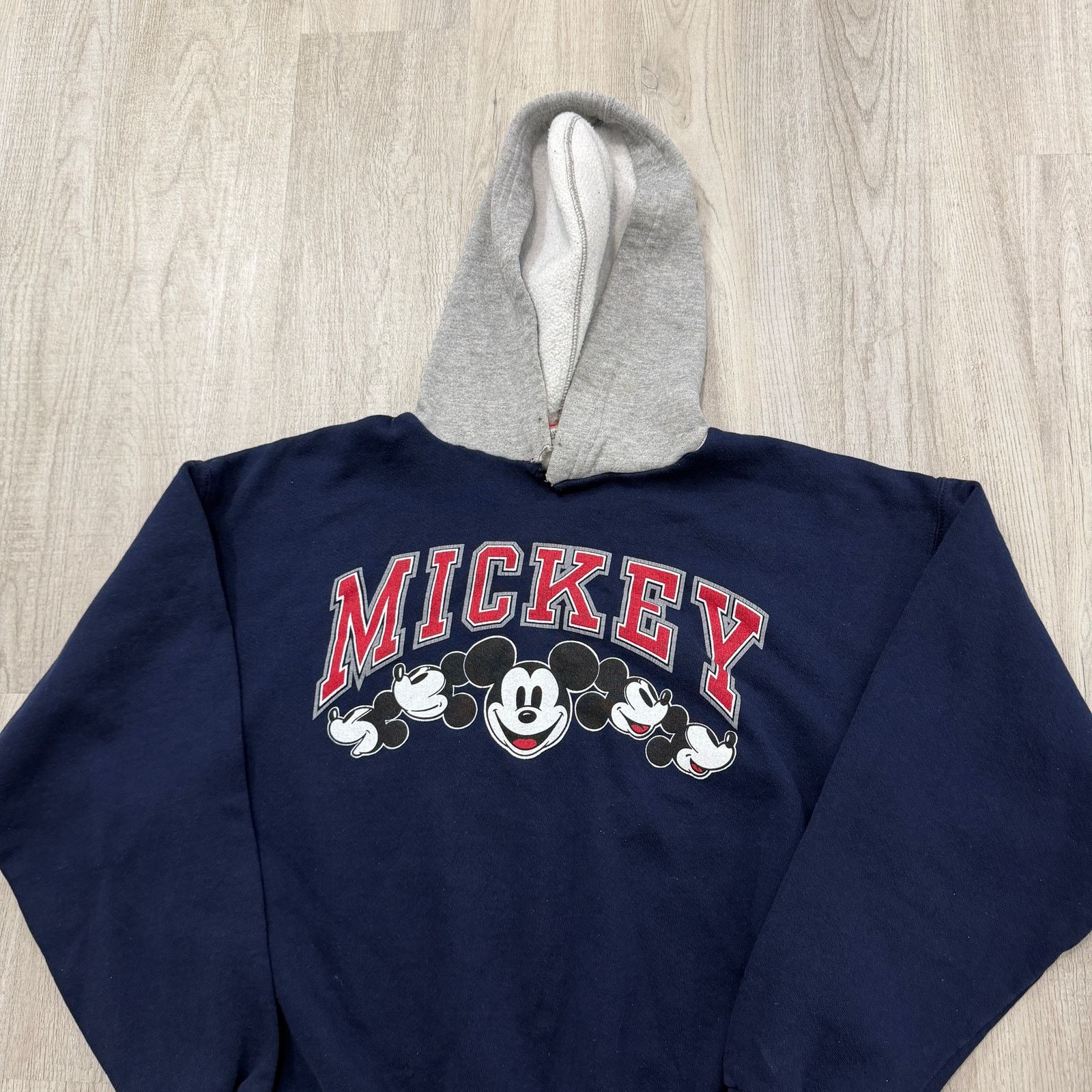Vintage Vintage Disney Mickey Mouse Hoodie Men's Medium Blue Size US M / EU 48-50 / 2 - 2 Thumbnail