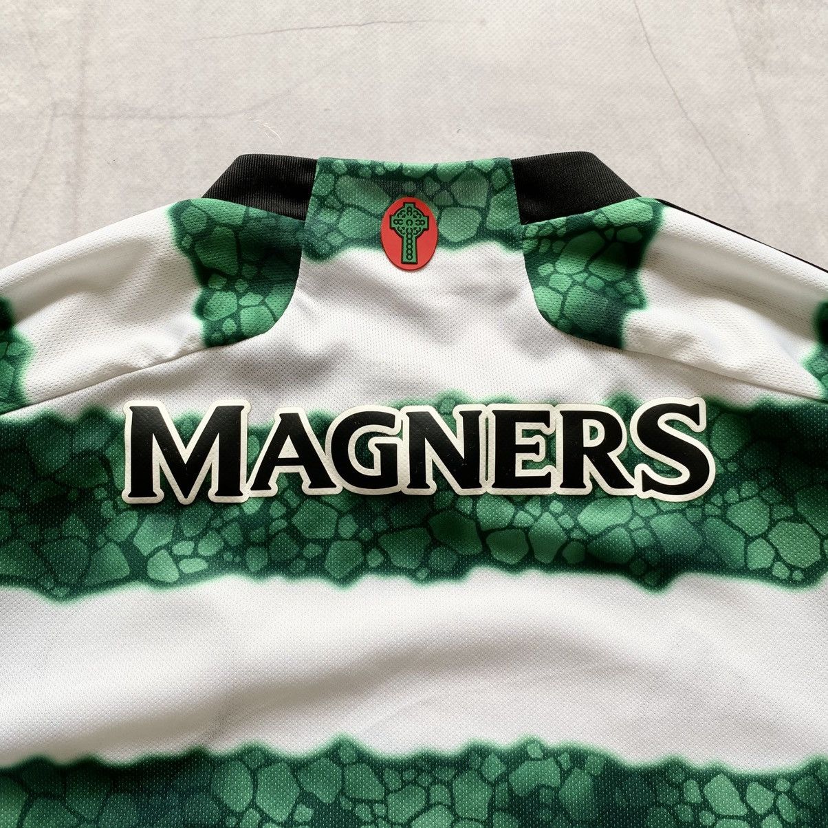 Adidas ☘️ Adidas FC CELTIC 2023 White/Green Soccer Jersey Shirt Size US L / EU 52-54 / 3 - 5 Thumbnail