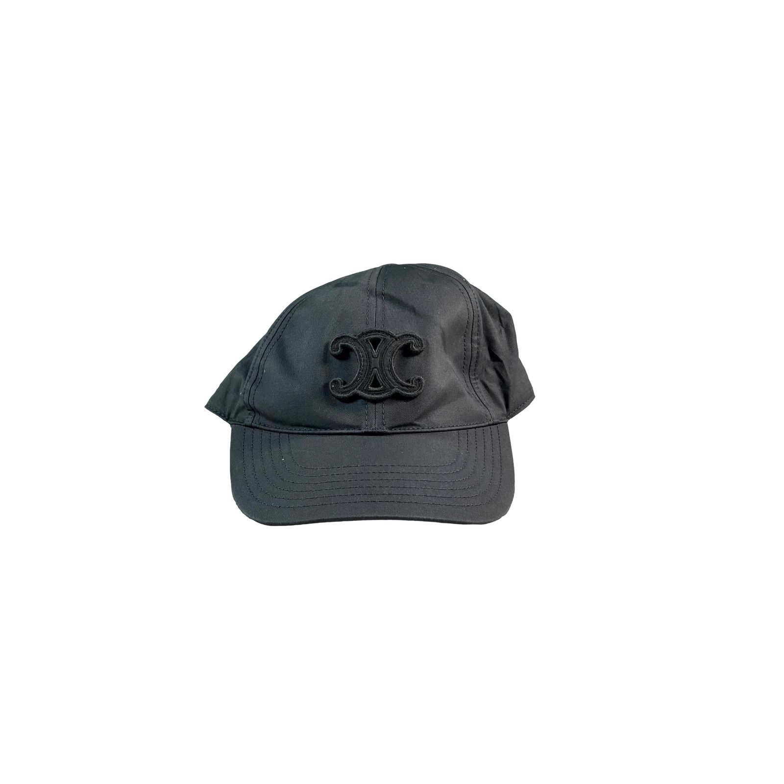 Celine Celine Triomphe Grey Cap Size 30 - 1 Thumbnail