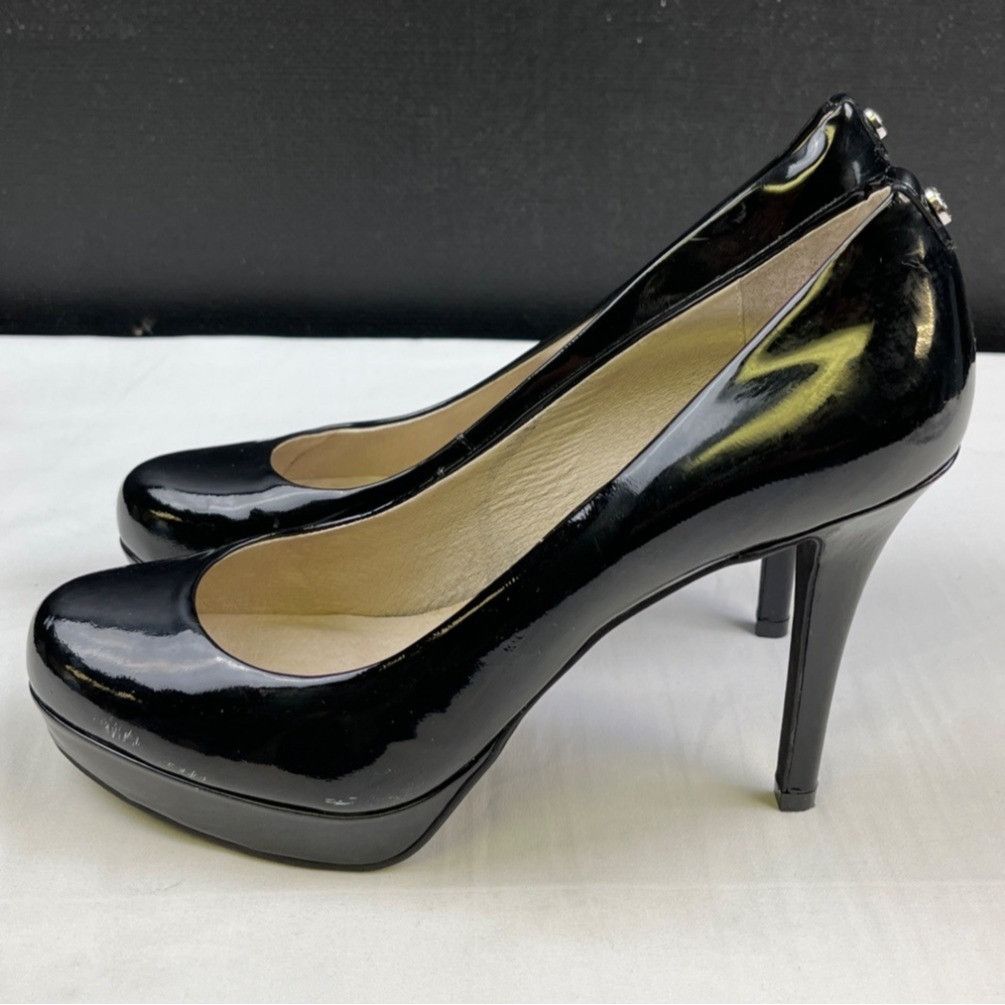 Michael Kors Michael Kors Women's Black Shoes/Platform Heels Sz 7.5M SKU Size US 7.5 / IT 37.5 - 3 Thumbnail