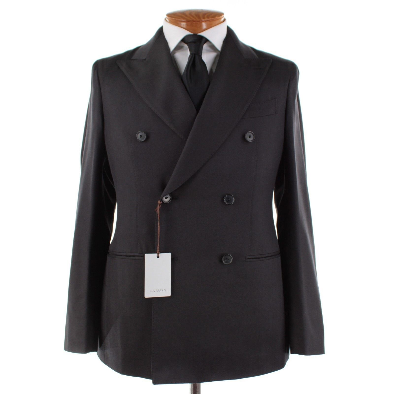 Caruso Caruso Suit Size US 38 Regular in Black Size 38R - 1 Thumbnail
