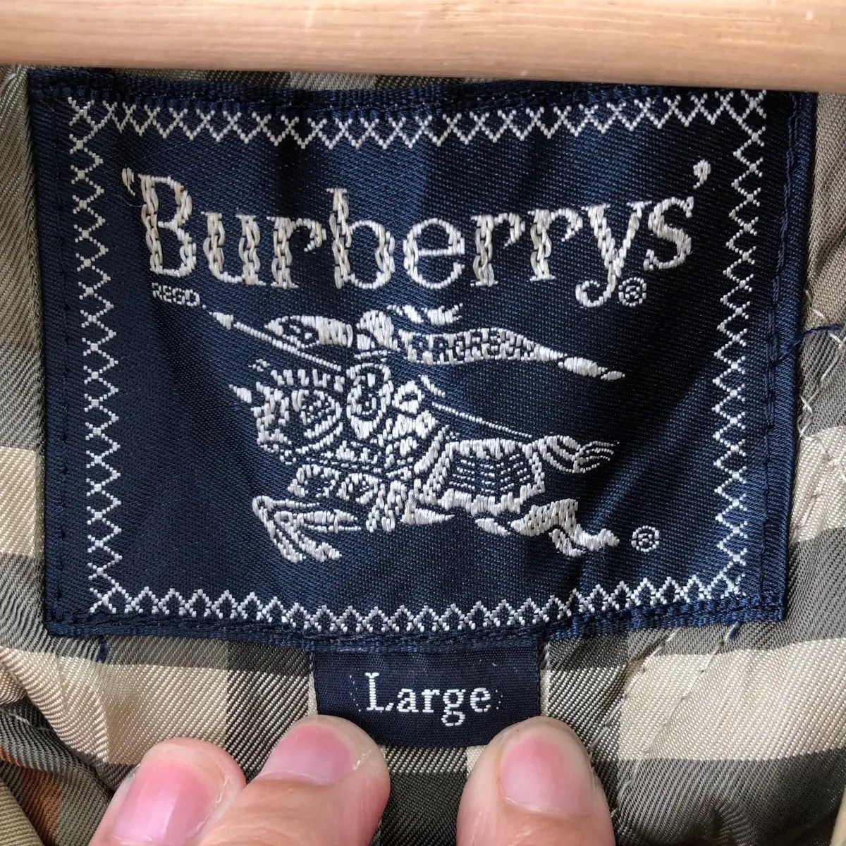 Burberry Vtg 90’ BURBERRY Nova Checks Double Pocket Trench Coat Parka Size US XXL / EU 58 / 5 - 9 Thumbnail