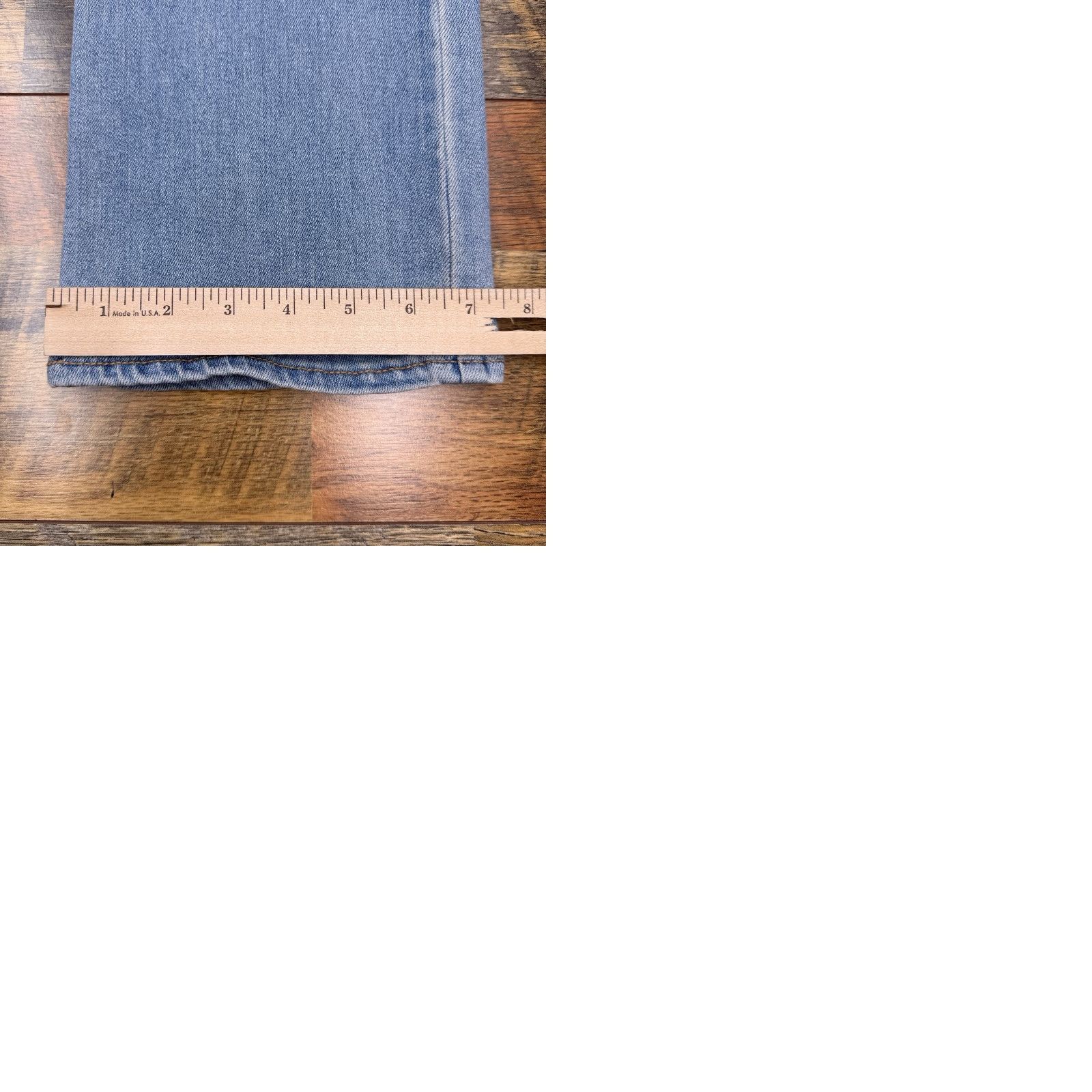 Old Navy Old Navy Jeans Bootcut Womens 4 Short Denim Cotton Blend Stretch 5-Pocket City Rise High Blue Size 27" / US 4 / IT 40 - 9 Thumbnail