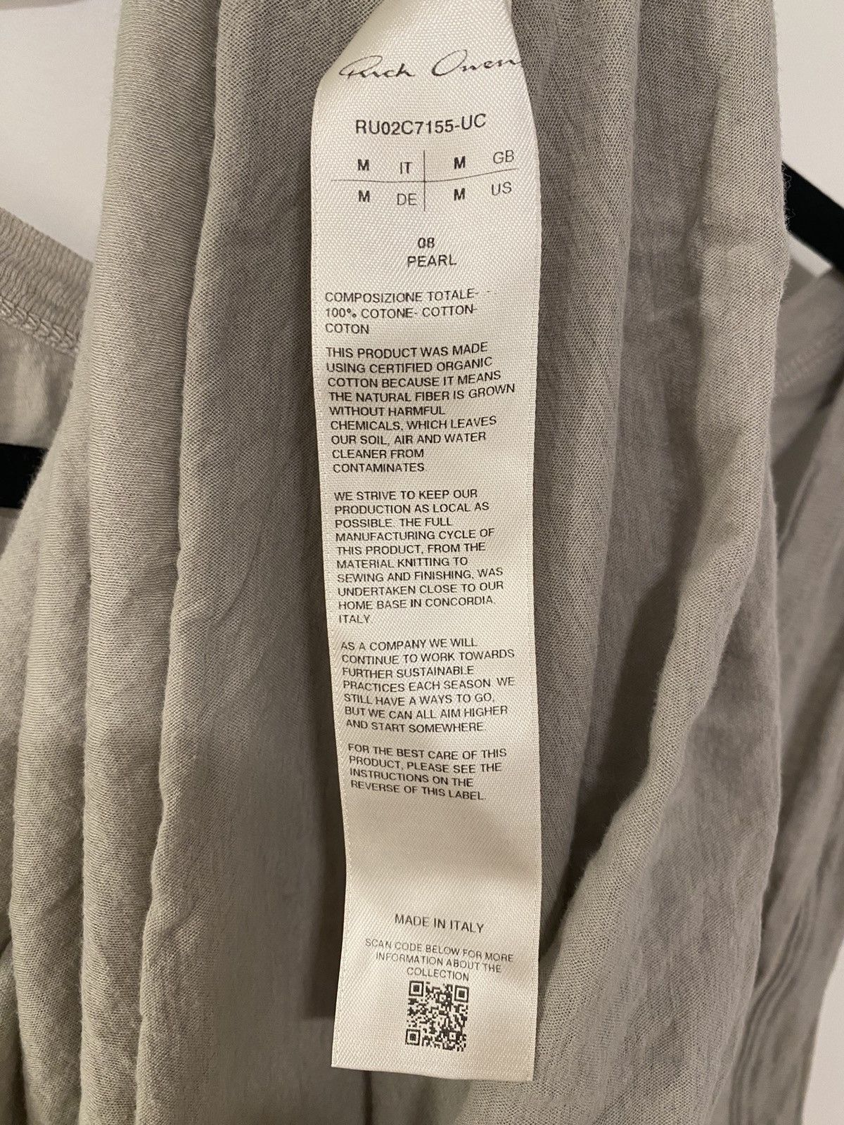 Rick Owens Rick Owens Mainline Fog Tank Luxor FW23 Size US M / EU 48-50 / 2 - 7 Thumbnail