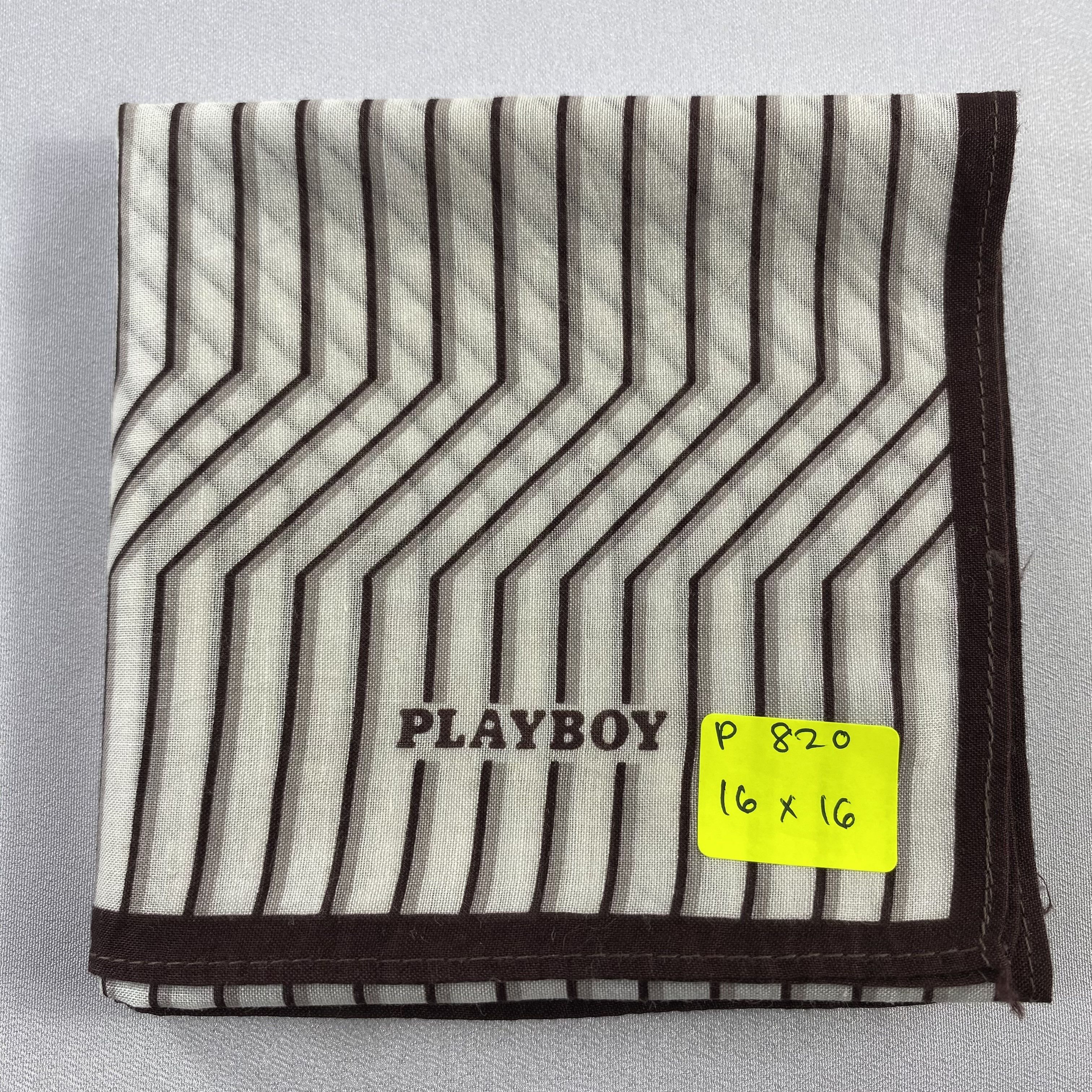 Playboy × Vintage Playboy Bandana/ Handkerchief / Neckerchief-P820 Size ONE SIZE - 6 Thumbnail