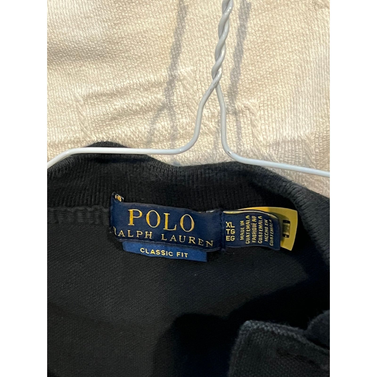 Polo Ralph Lauren Polo by Ralph Lauren Black Polo Mens XL Size US XL / EU 56 / 4 - 3 Thumbnail