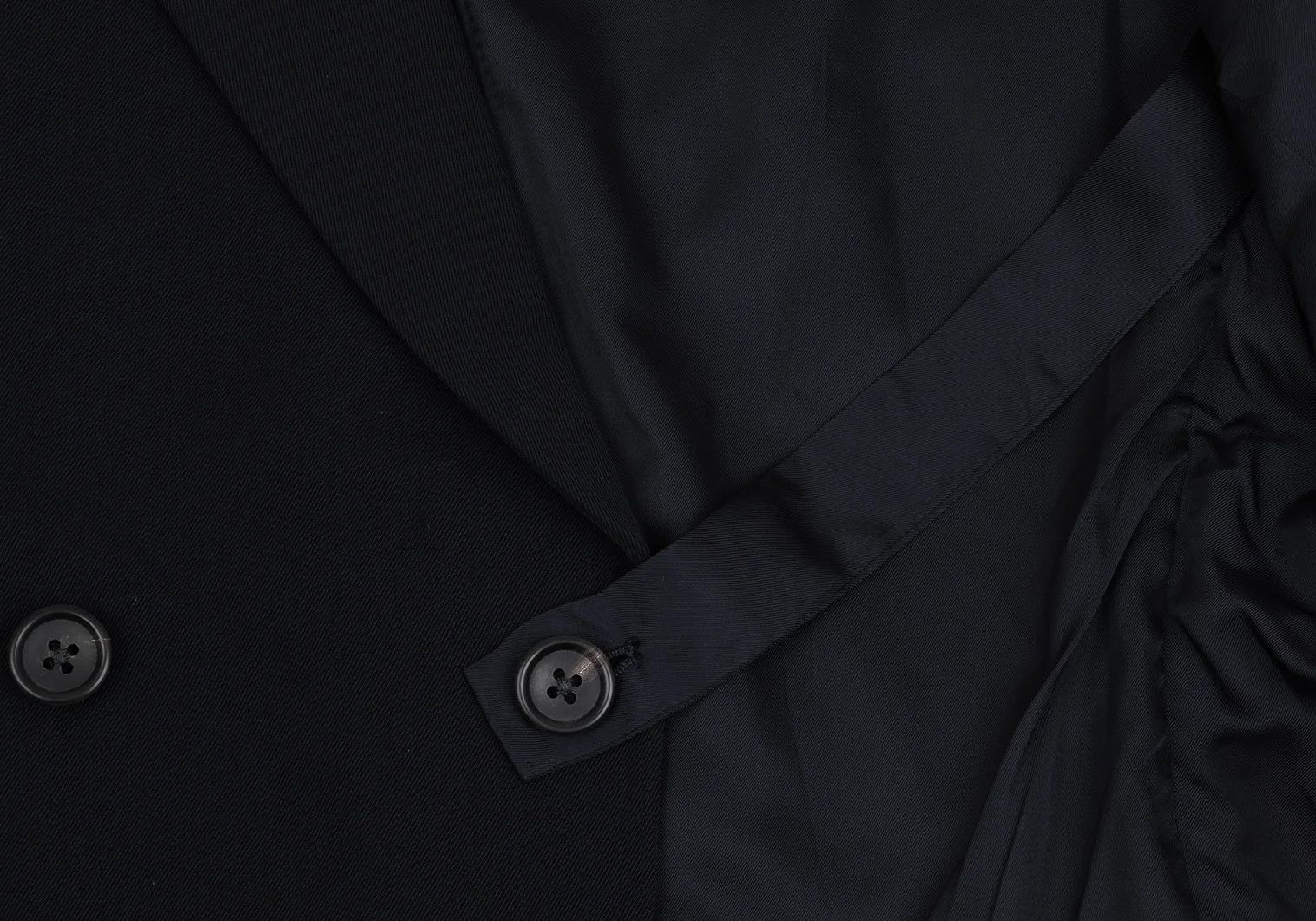 Yohji Yamamoto Yohji Yamamoto Double Jacket in Navy Size US M / EU 48-50 / 2 - 13 Thumbnail