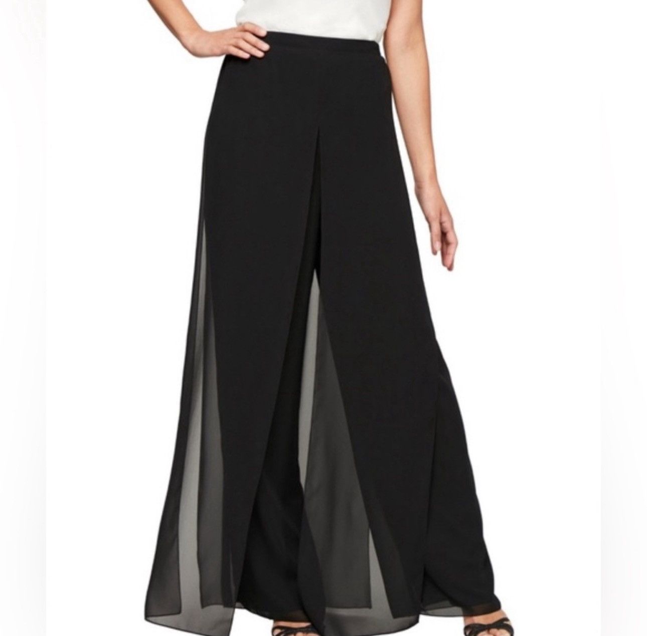 Other J.R. Nites by Caliendo Women's Black Dress Pants Size 12 Size 34" / US 12 / IT 48 - 9 Thumbnail