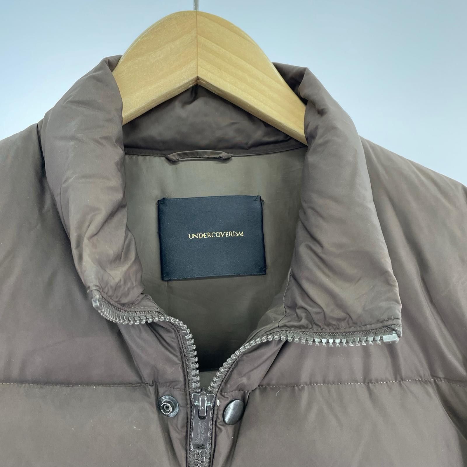 Undercover UNDERCOVERISM 14AW Leather Docking Down Jacket Brown 1 Size US S / EU 44-46 / 1 - 2 Thumbnail