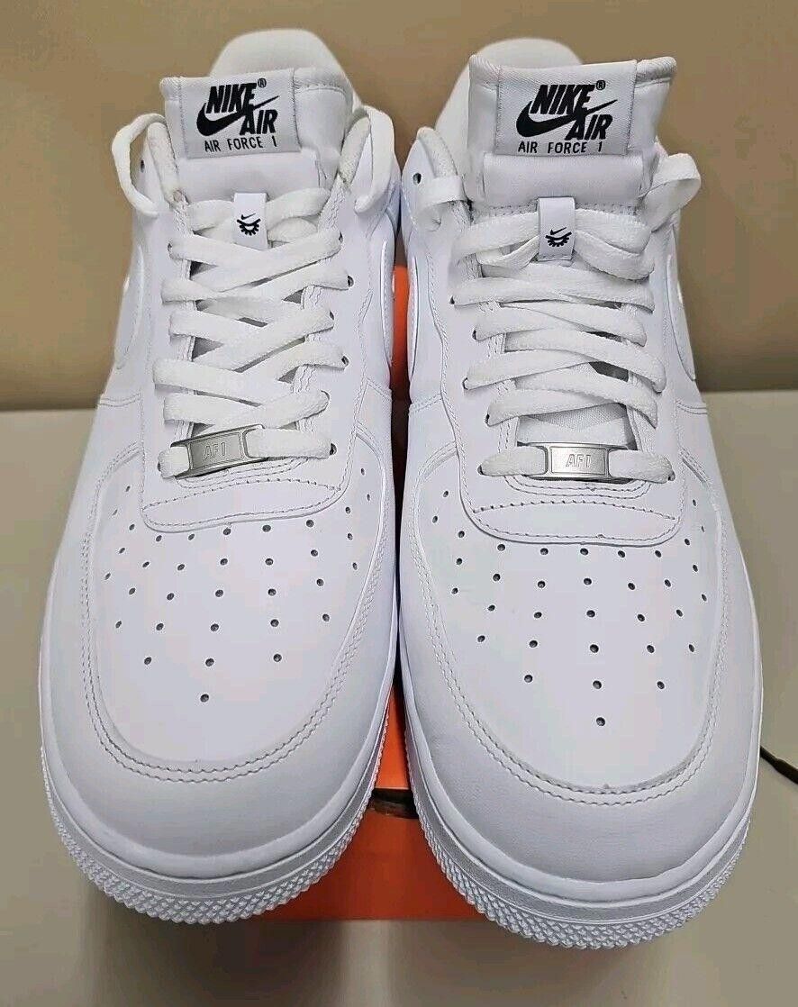 Nike Nike Air Force 1 '07 FlyEase Shoes 'Triple White' Size 13 Size US 13 / EU 46 - 1 Thumbnail