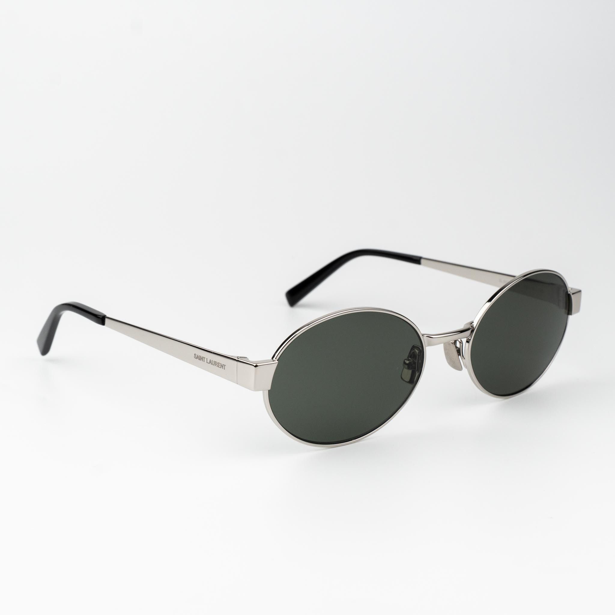 Saint Laurent Paris Saint Laurent Women Sunglasses Oval SL692 002 BRAND NEW Size ONE SIZE - 4 Thumbnail