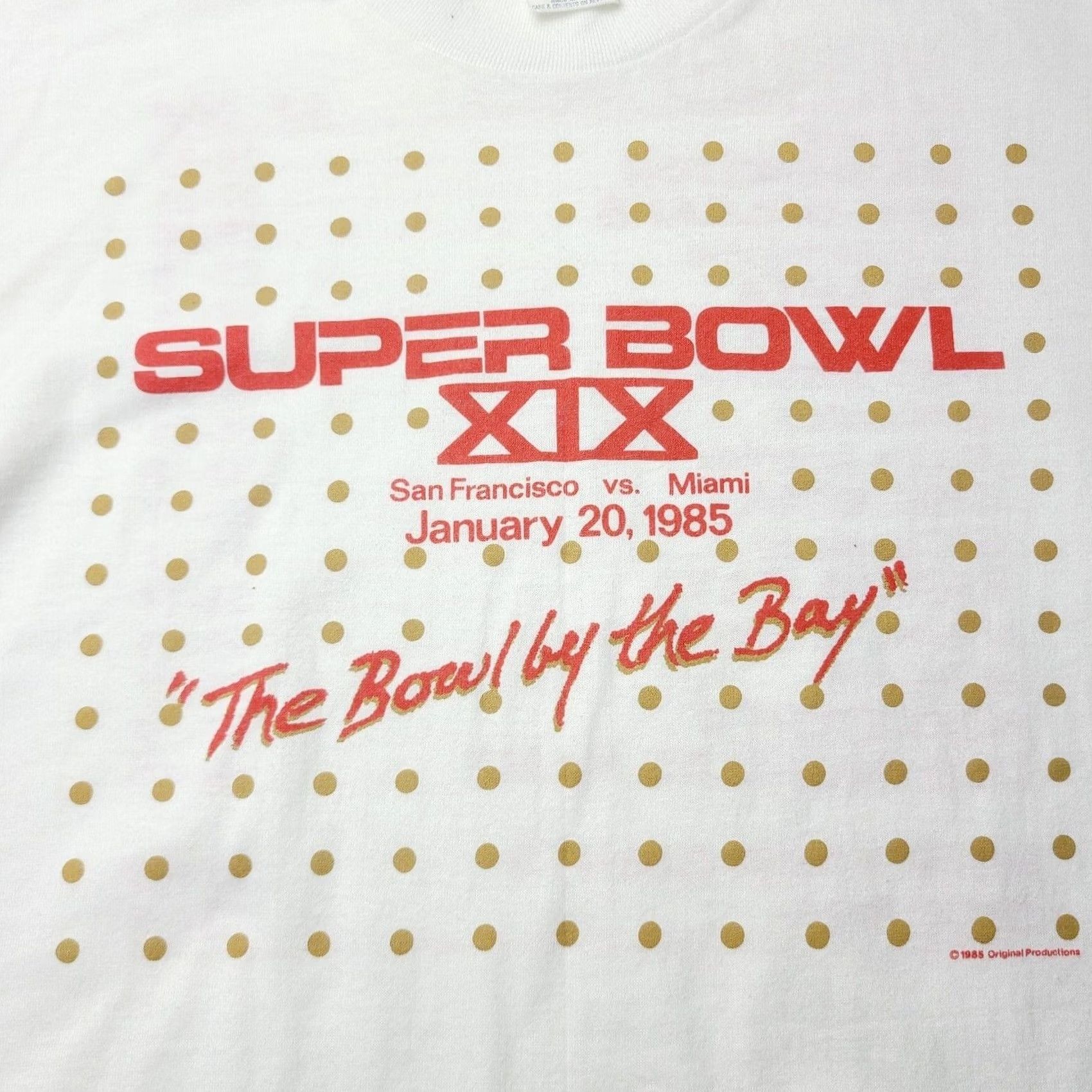 NFL VINTAGE San Francisco 49ers Miami Dolphins NFL Super Bowl Long Sleeve T-Shirt 1985 Men’s Medium Size US M / EU 48-50 / 2 - 2 Thumbnail