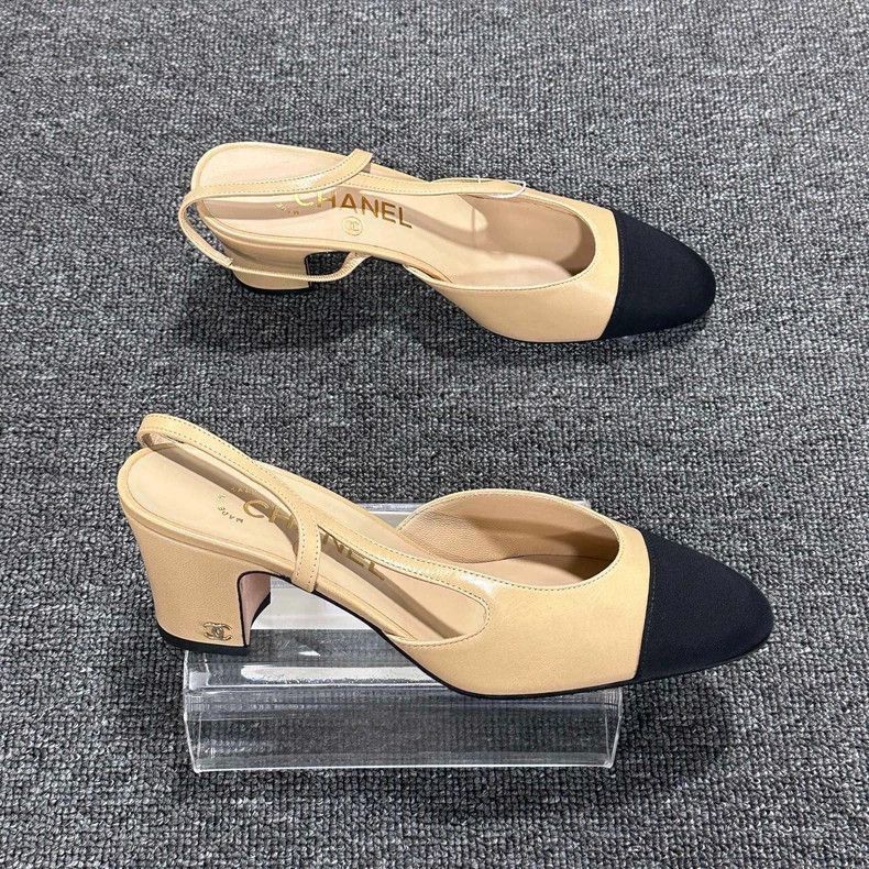 Chanel Classic Beige High Heels from Chanel -2505 Size US 6 / IT 36 - 2 Thumbnail
