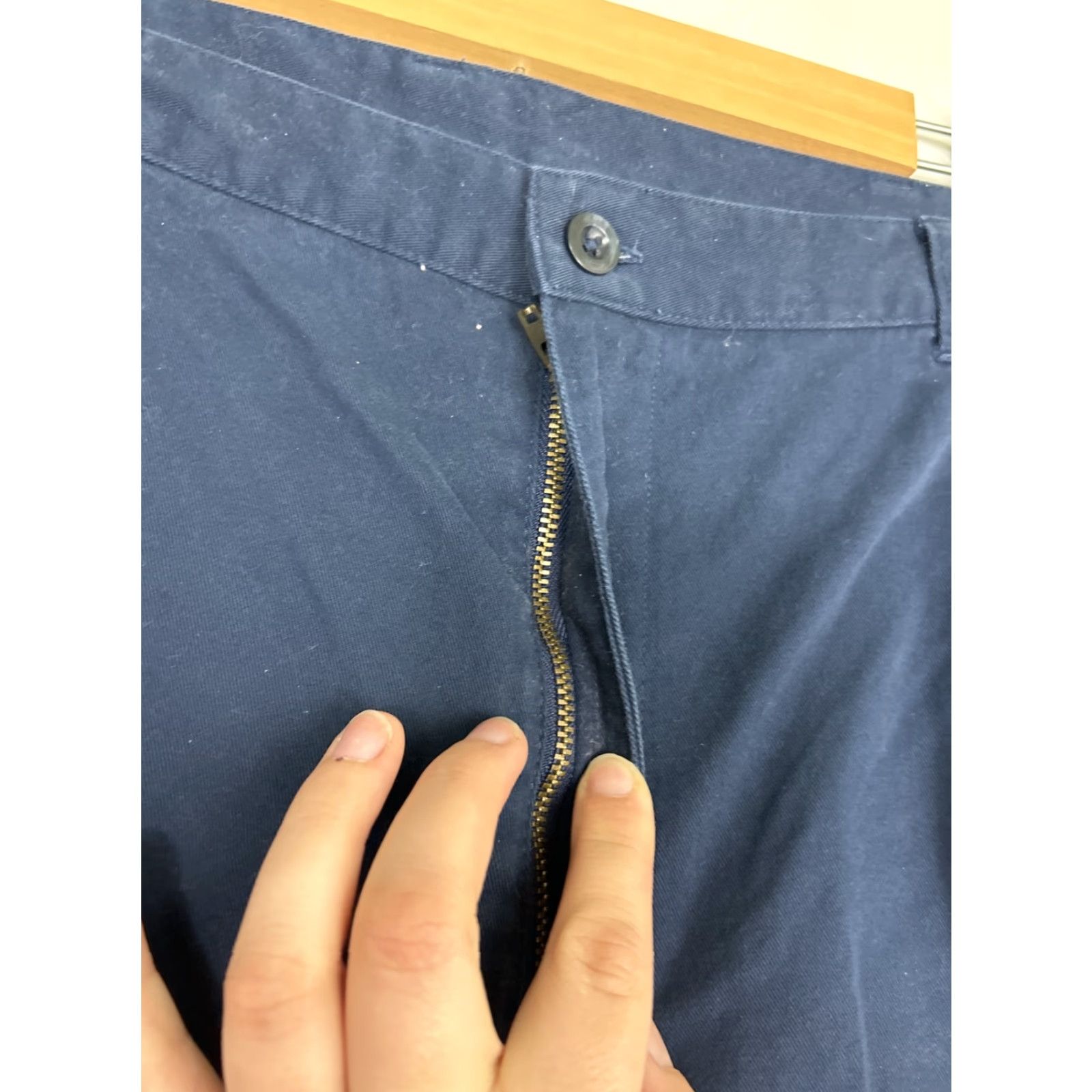 Nike Nike Navy Blue Mens 40x9 Chino Shorts Golf 100% Cotton Lightweight Pockets Size US 40 / EU 56 - 6 Thumbnail