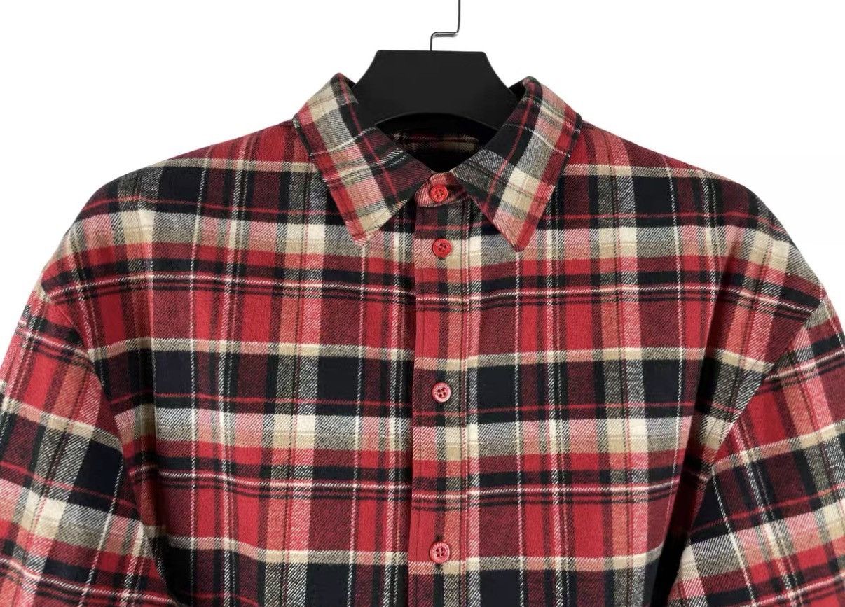 Balenciaga Balenciaga Plaid Quilted Oversized Jacket J31 Size US M / EU 48-50 / 2 - 3 Thumbnail