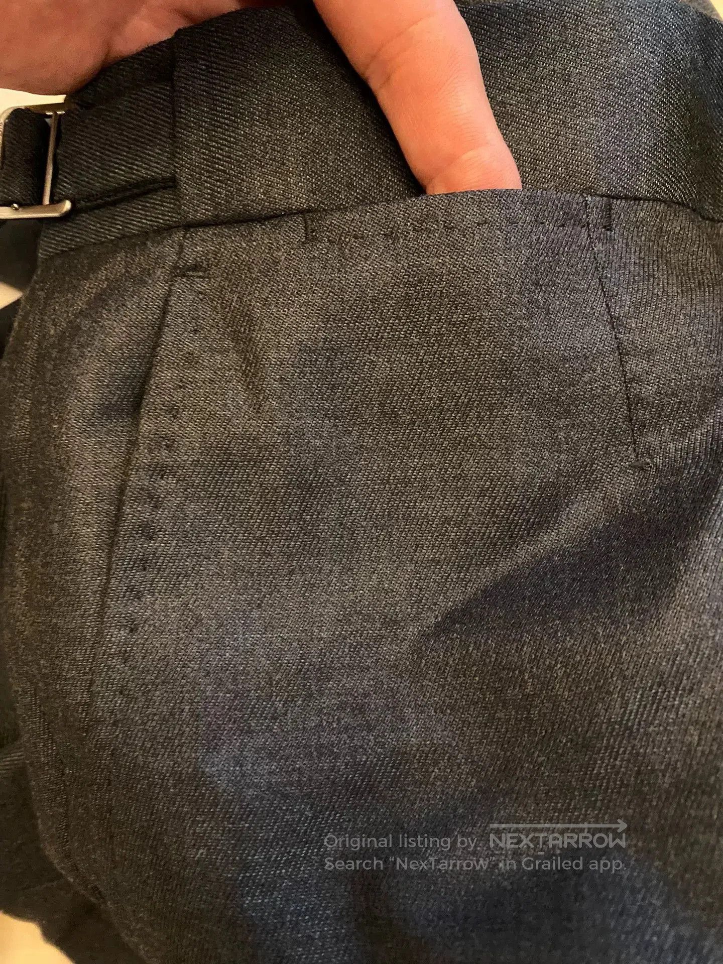 Ermenegildo Zegna Zegna Swiss Made Dark Gray Wool Pants. Size US 32 / EU 48 - 4 Thumbnail