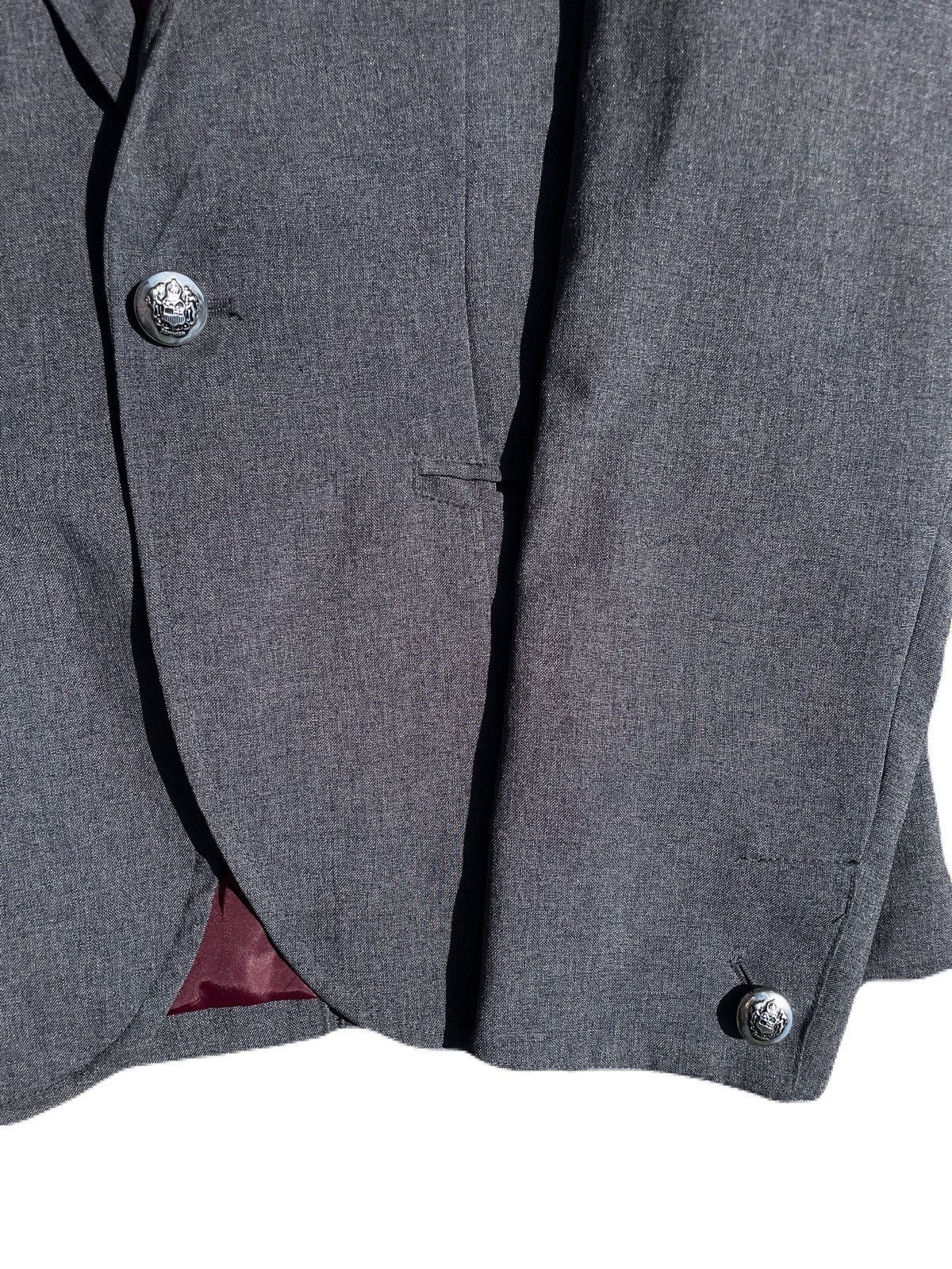 If Six Was Nine 2000s Japanese archive Vkei Gyaruo Chain Tailored Jacket Size US XS / EU 42 / 0 - 6 Thumbnail