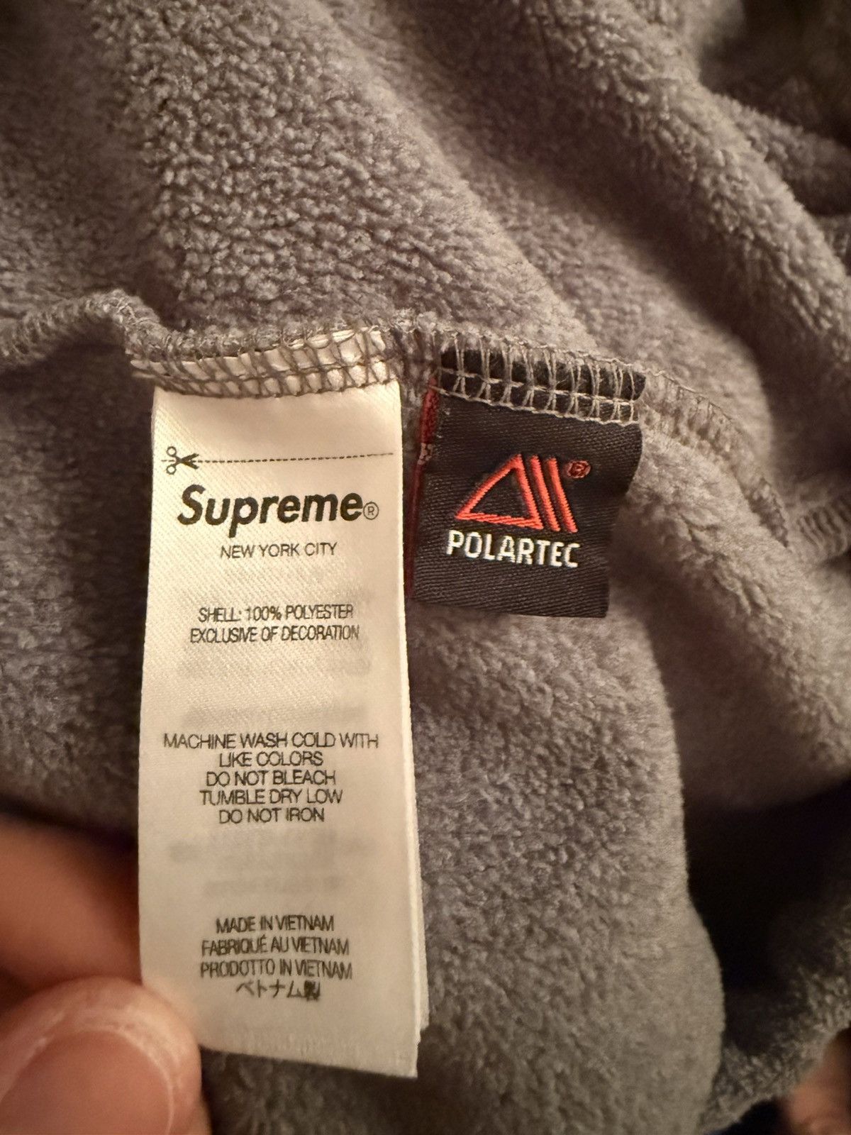 Supreme Supreme x Polartec Ski Mask Zip up Size US S / EU 44-46 / 1 - 8 Thumbnail