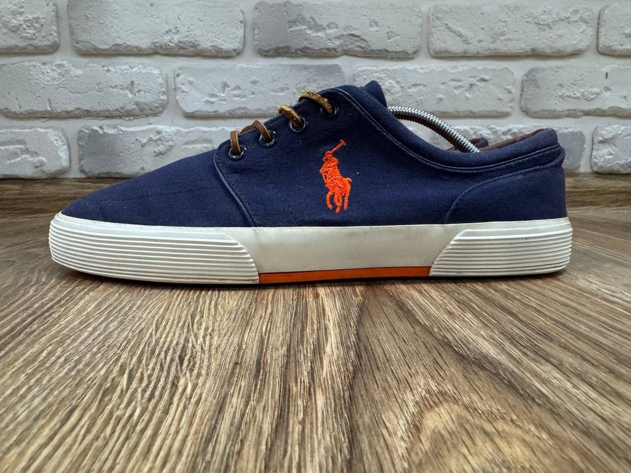 Polo Ralph Lauren × Vintage POLO RALPH LAUREN FAXON LOW Sneakers Size US 10 / EU 43 - 1 Thumbnail