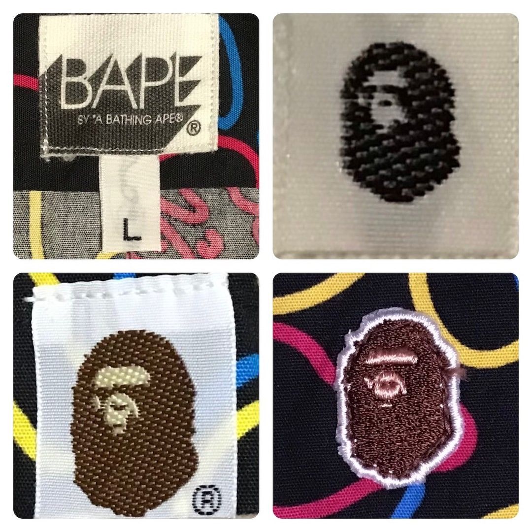 Bape 🔥Vintage🔥 BAPE Neon camo BD shirt a bathing ape NIGO Size US L / EU 52-54 / 3 - 6 Thumbnail