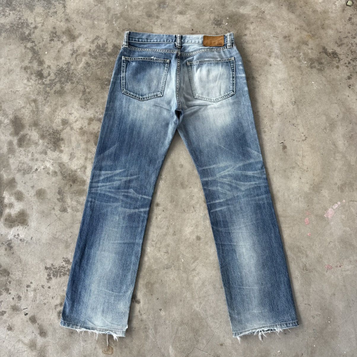 Japanese Brand Vintage Japanese S002 Faded Mud Washer Denim Jean Pants Size US 32 / EU 48 - 7 Thumbnail