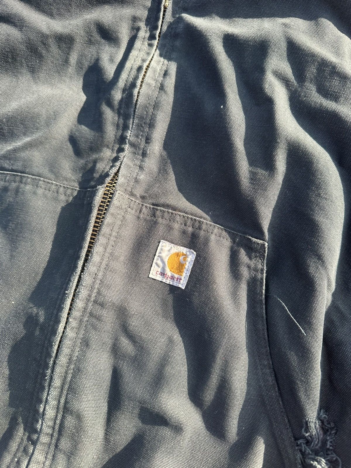 Carhartt Distressed Carhartt Detroit Jacket Size US L / EU 52-54 / 3 - 3 Thumbnail