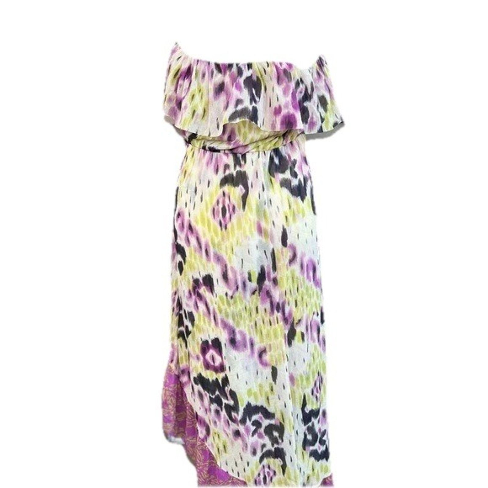 Anthropologie Anthropologie multicolored dress a line Women size M A000280 Size M / US 6-8 / IT 42-44 - 7 Thumbnail