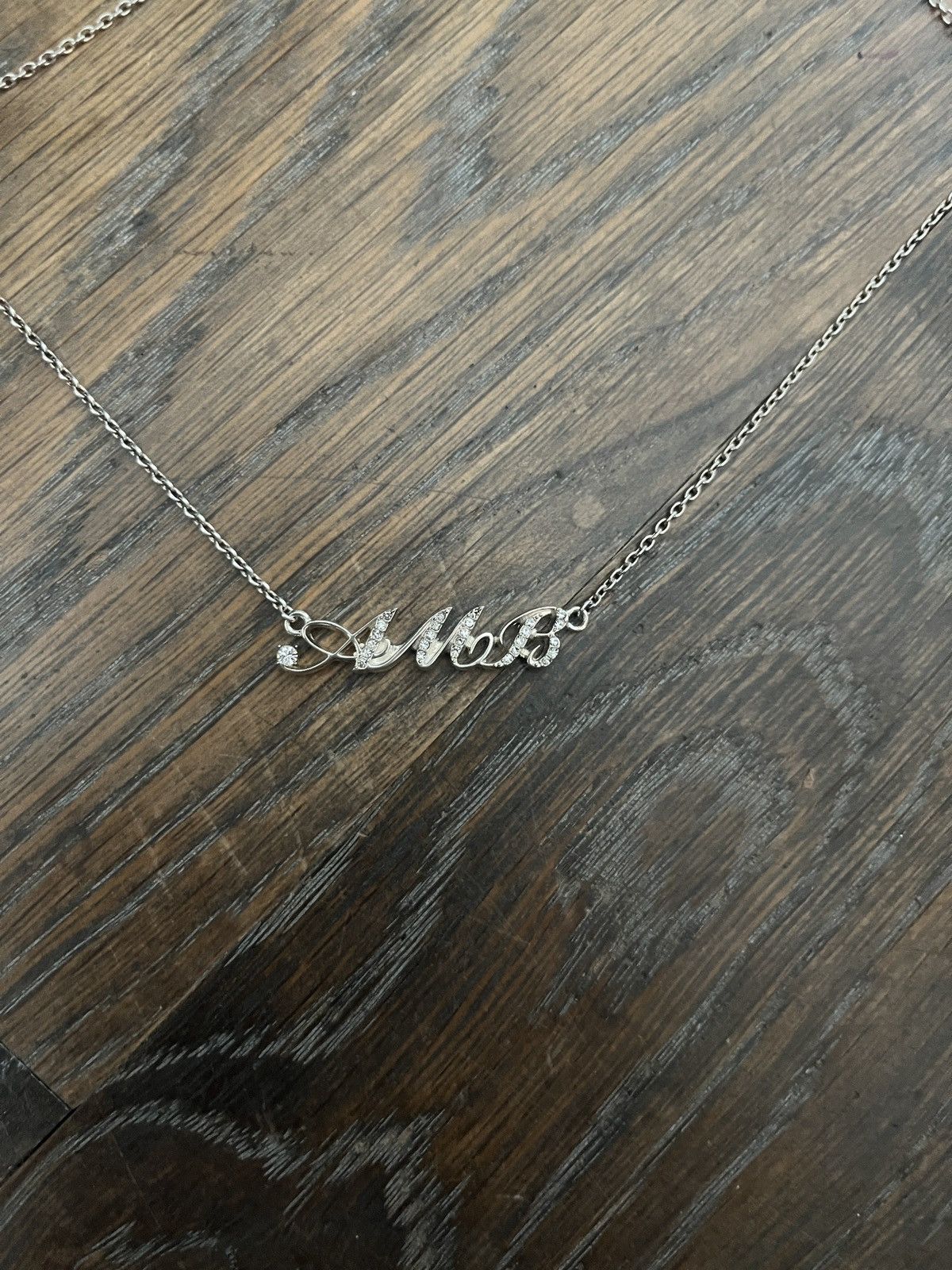 Ambush Design 925 Sterling Silver Ambush AMB Initial Necklace Size ONE SIZE - 1 Thumbnail