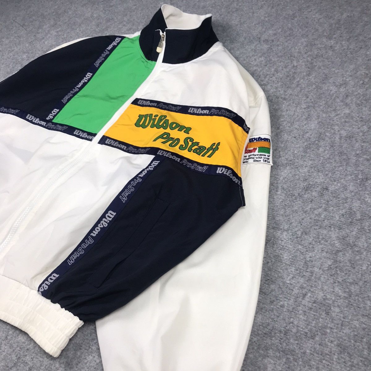 Wilson WILSON PRO STAFF MULTICOLOUR ZIPPIER JACKET Size US M / EU 48-50 / 2 - 3 Thumbnail