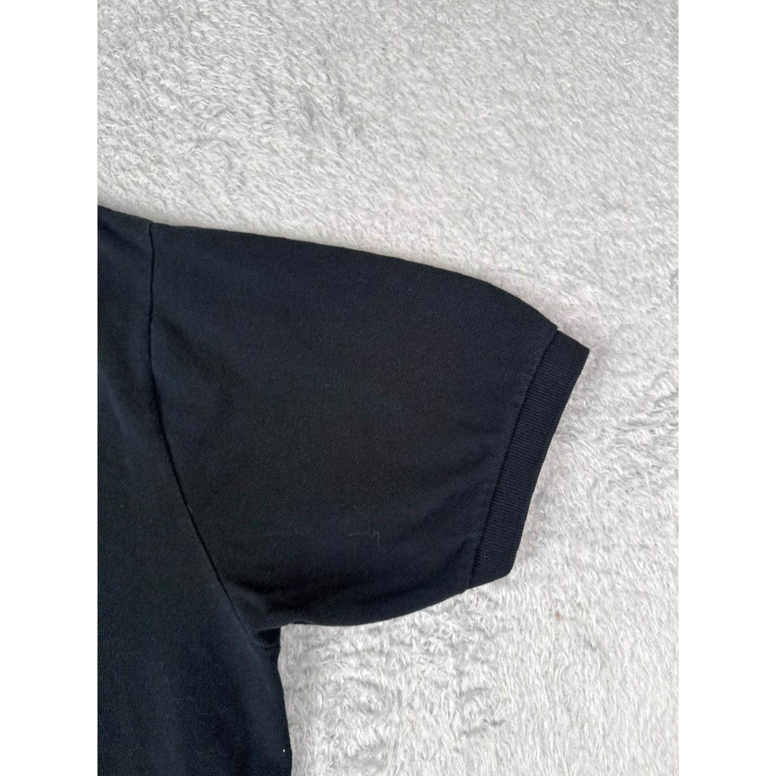 Polo Ralph Lauren VINTAGE Polo Ralph Lauren Polo Shirt Adult 2XL Black 100% Cotton Jersey Polo Shirt Mens 2XL Black Vintage American Sports Theme Size US XXL / EU 58 / 5 - 2 Thumbnail