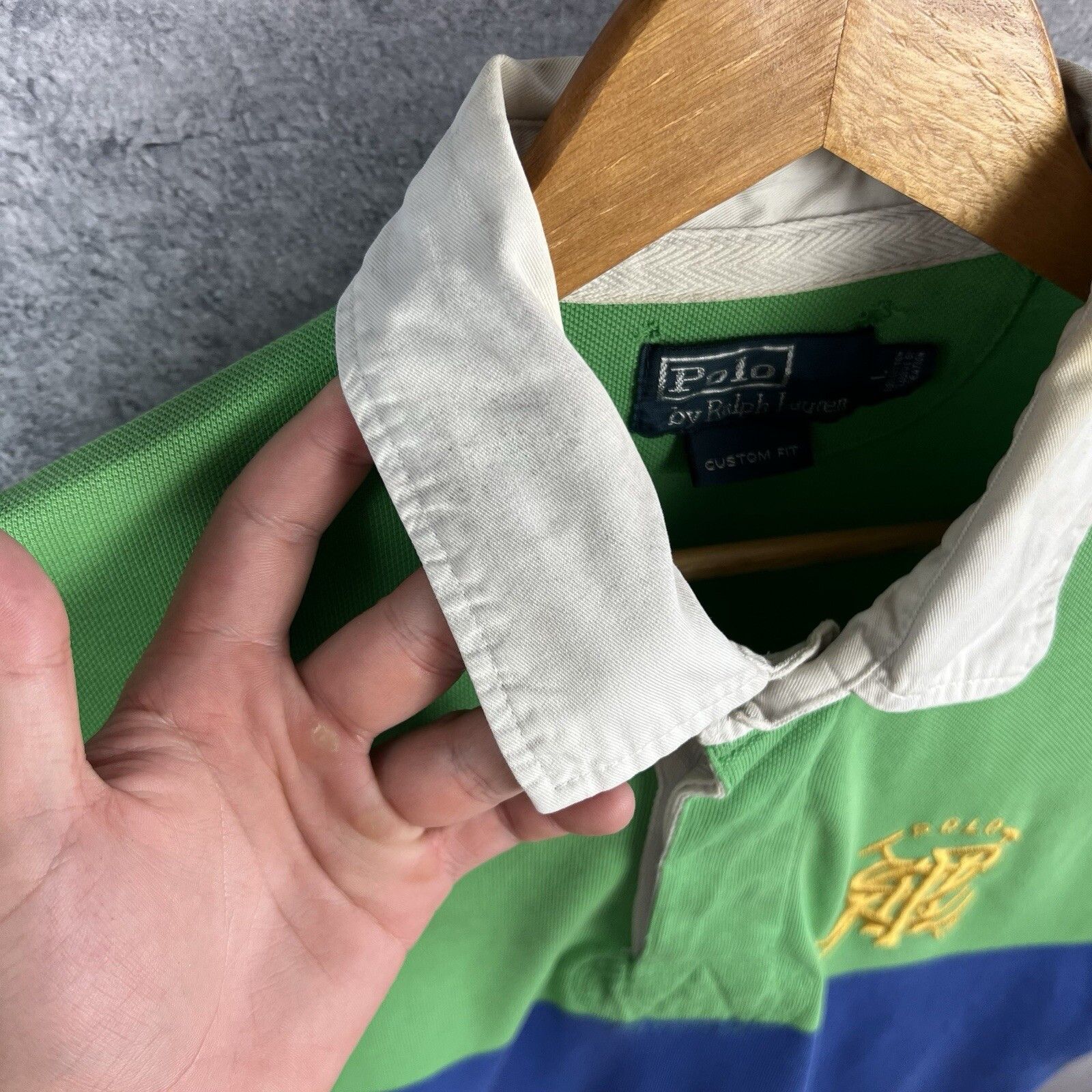 Polo Ralph Lauren Polo Ralph Lauren Polo Shirt Men's Size L Short Sleeve Size US L / EU 52-54 / 3 - 5 Thumbnail