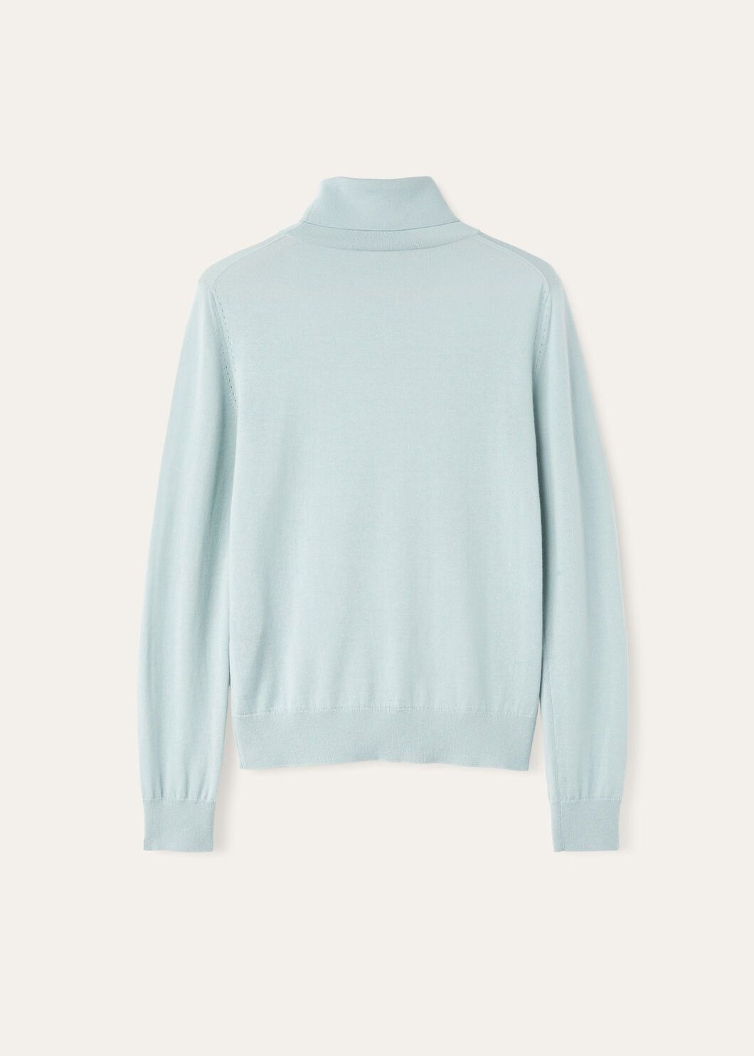 Loro Piana o1w1db10825 FAM9382 Neo Piuma Turtleneck Sweater Light Blue Size M / US 6-8 / IT 42-44 - 6 Thumbnail