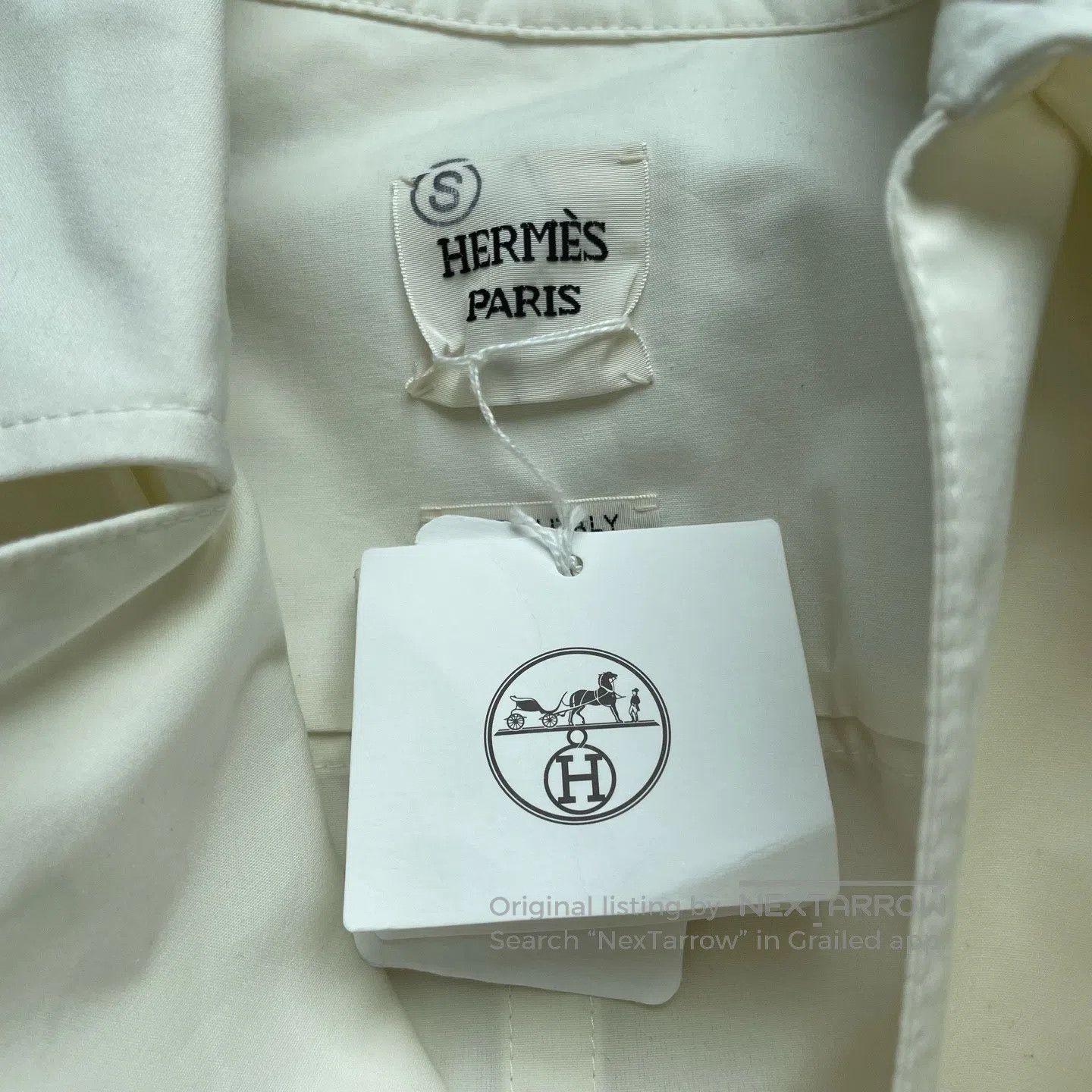 Hermes Hermes Beige Waist-Cinched Trench Dress| Size XXS / US 00 / IT 34 - 4 Thumbnail