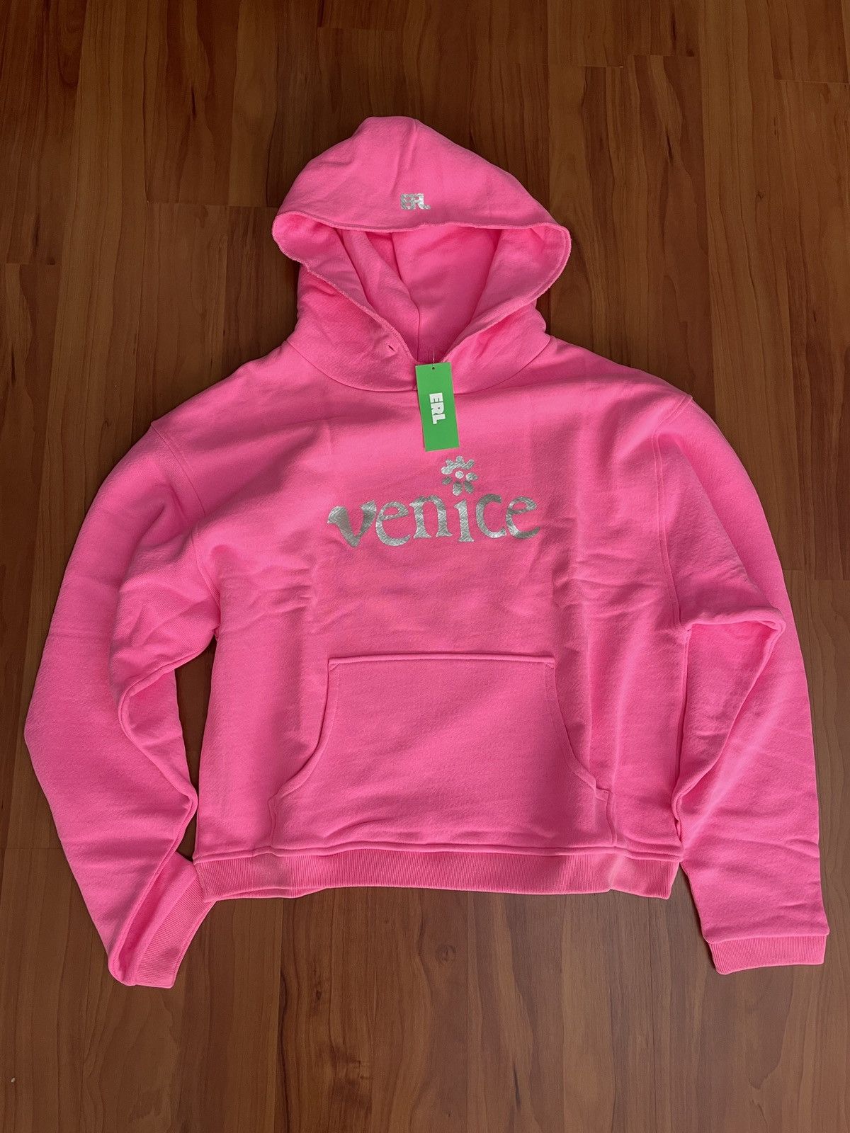 ERL NWT ERL Pink Venice Hoodie | Grailed