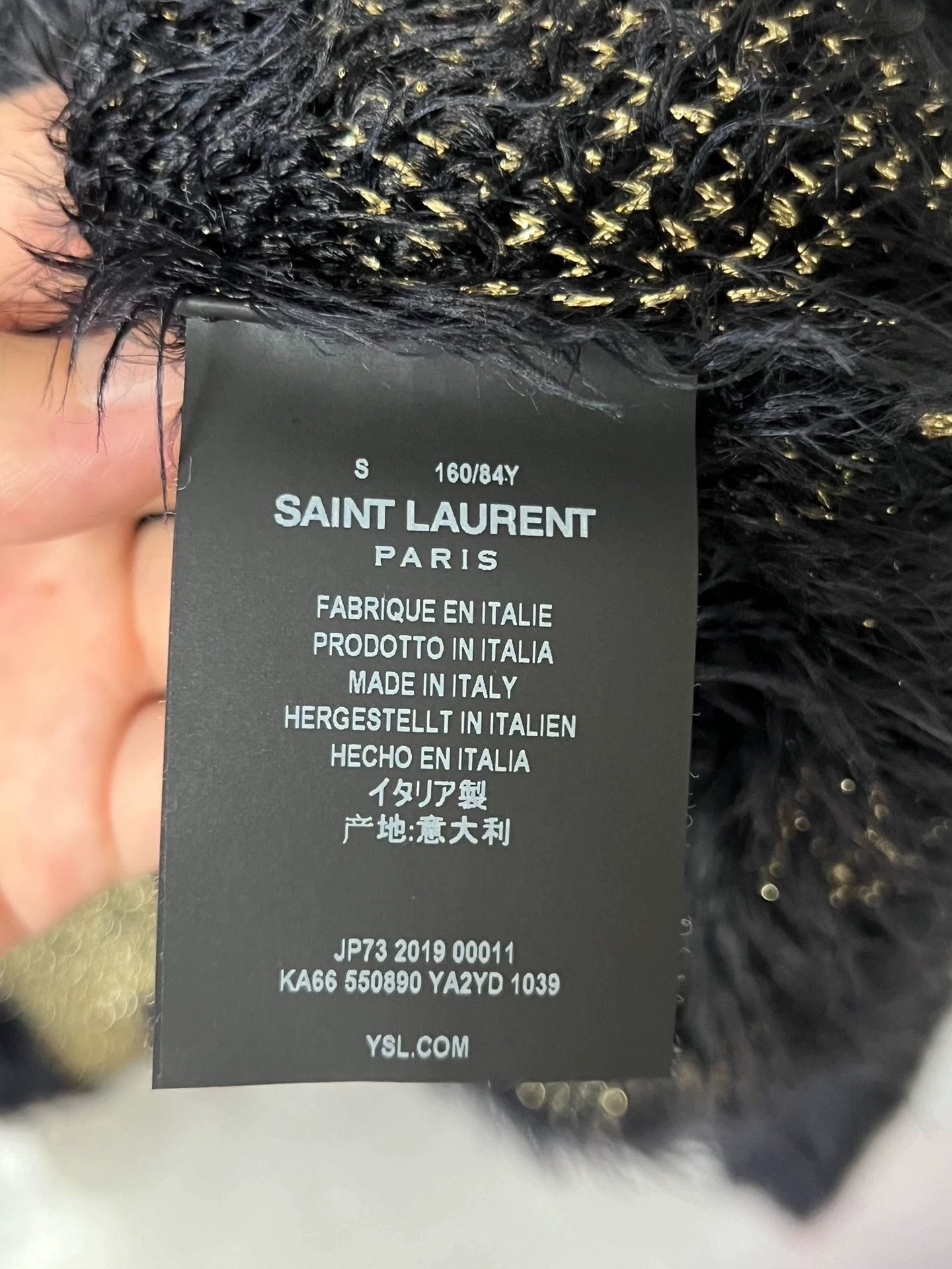 Saint Laurent Paris Saint Laurent Paris Star knitted cardigan sweater-2505 Size US S / EU 44-46 / 1 - 4 Thumbnail