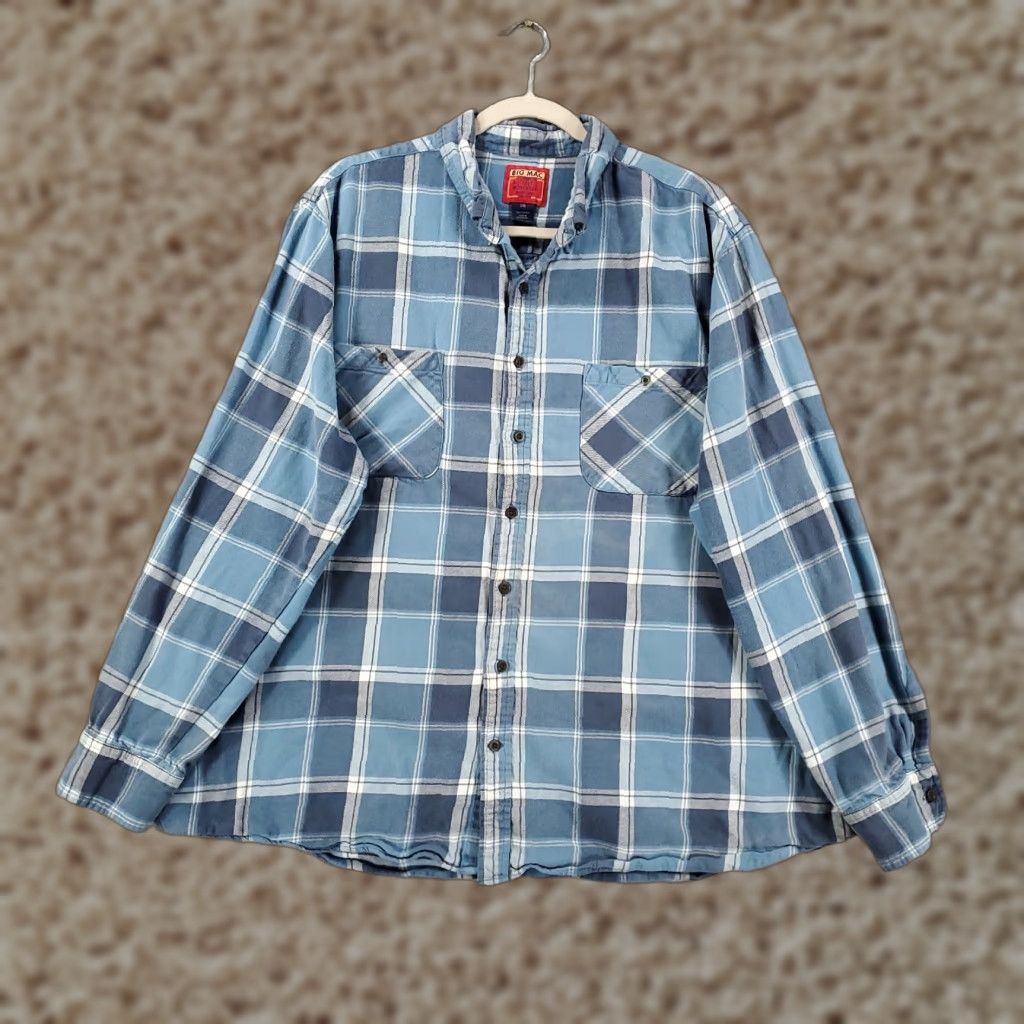 JCPenney VINTAGE Big Mac Shirt Mens 2XL Plaid Flannel Button-Up Workwear Casual, Travel, Outdoors Womens? No gender specified; keep Mens at end. Size US XXL / EU 58 / 5 - 1 Thumbnail