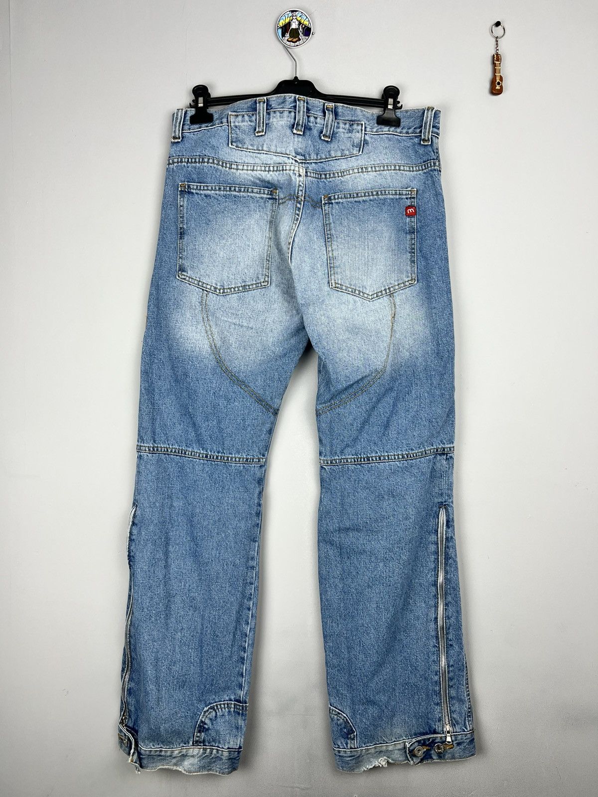 Morris Morris Jeans Denim Pants Asymmetrical Armani Dolce Gabbana Size US 33 - 4 Thumbnail