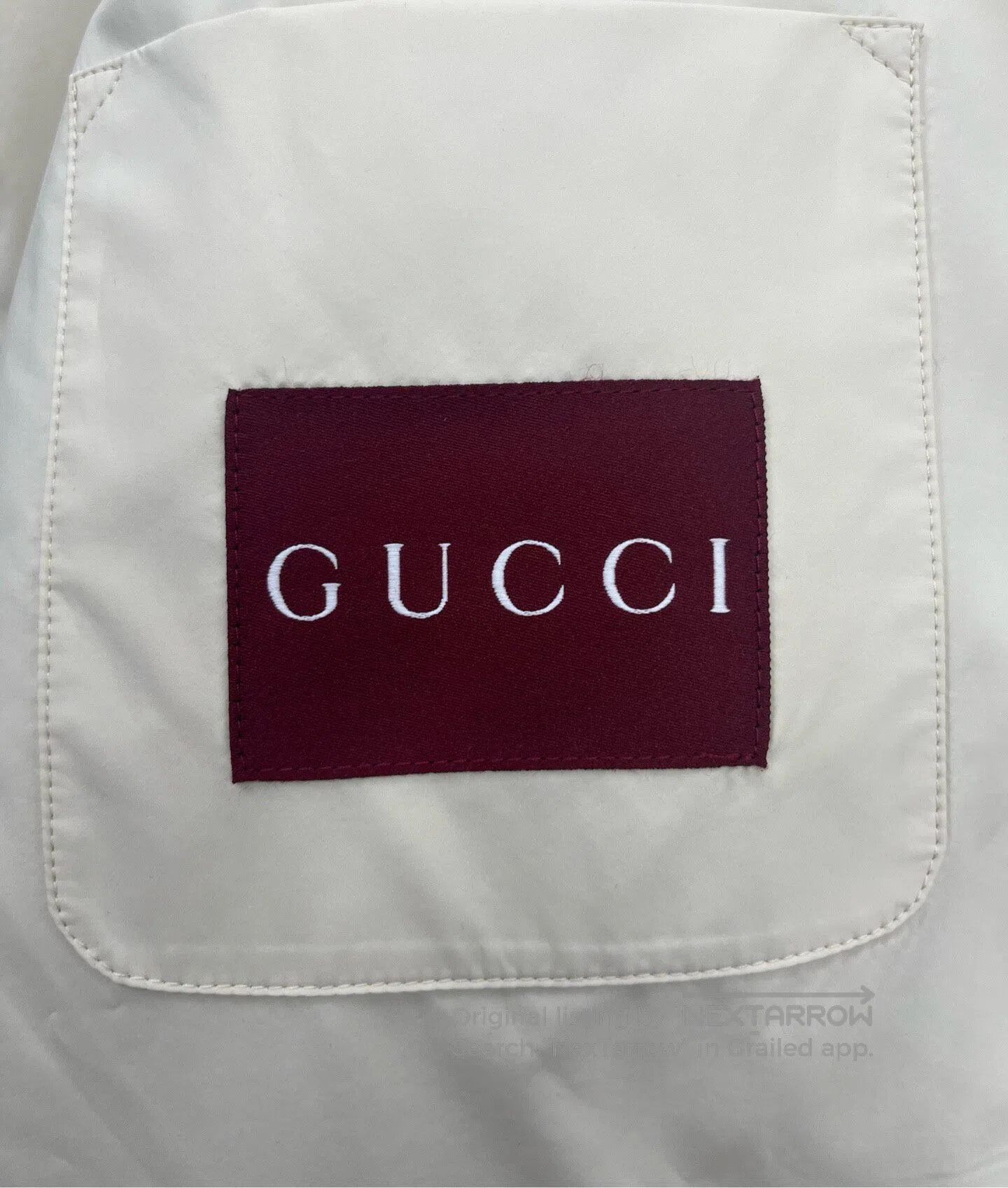 Gucci Guicci Gray Double G All-over Printed Single-breasted Long Size US M / EU 48-50 / 2 - 4 Thumbnail