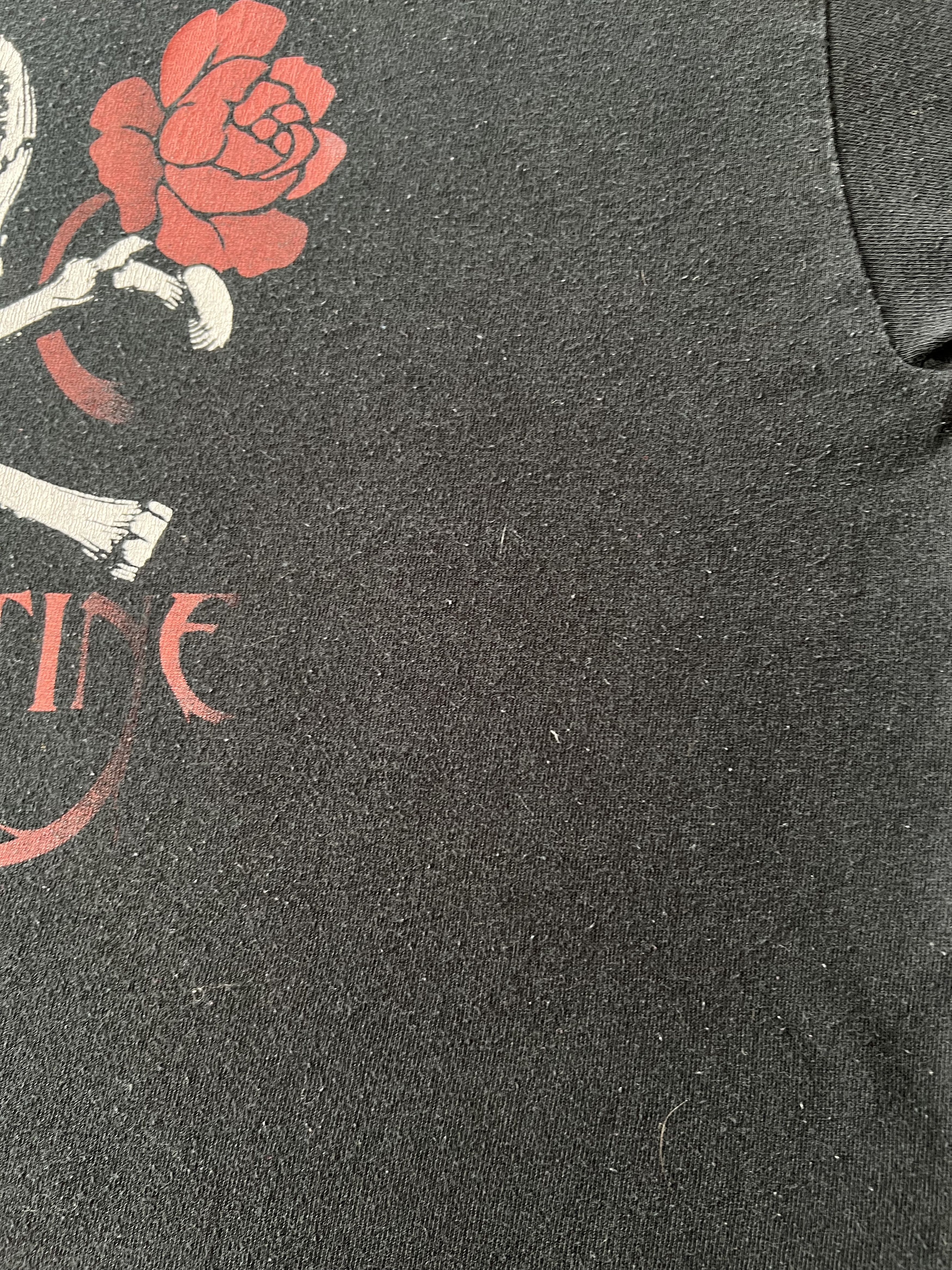 Band Tees Vintage 2000s Bullet for my Valentine Skull Black T-shirt Size US XL / EU 56 / 4 - 8 Thumbnail