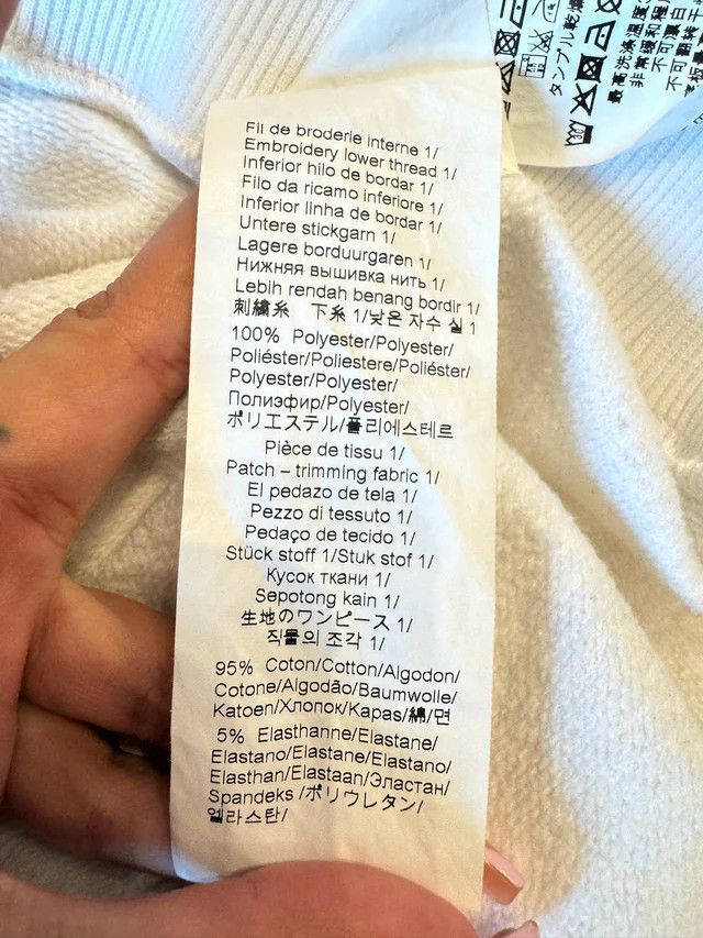Kenzo Kenzo Geo Tiger Crewneck White Size US M / EU 48-50 / 2 - 5 Thumbnail