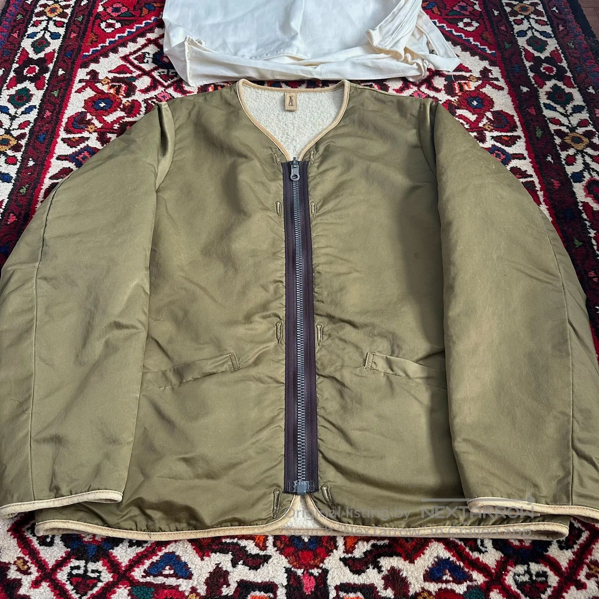 Visvim visvim iris liner jacket in khaki green. Size US M / EU 48-50 / 2 - 4 Thumbnail