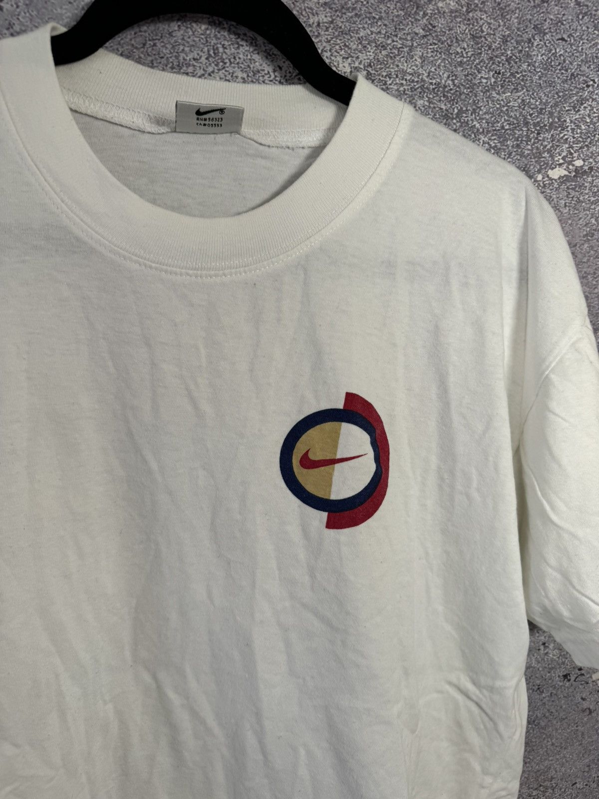 Nike × Vintage Vintage Nike 1997 Soccer Tee big logo y2k M size Size US M / EU 48-50 / 2 - 8 Thumbnail