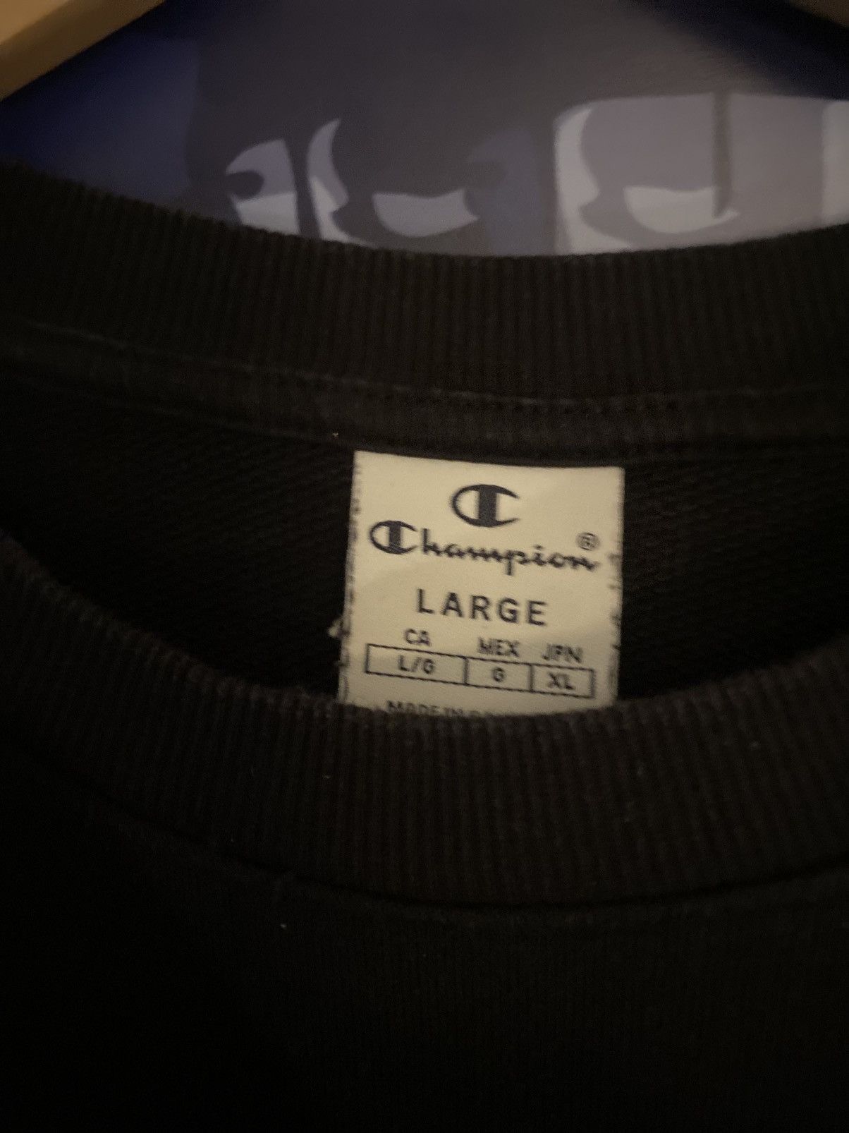 Champion Champion Graphic Black & White Sweatshirt Size US L / EU 52-54 / 3 - 5 Thumbnail