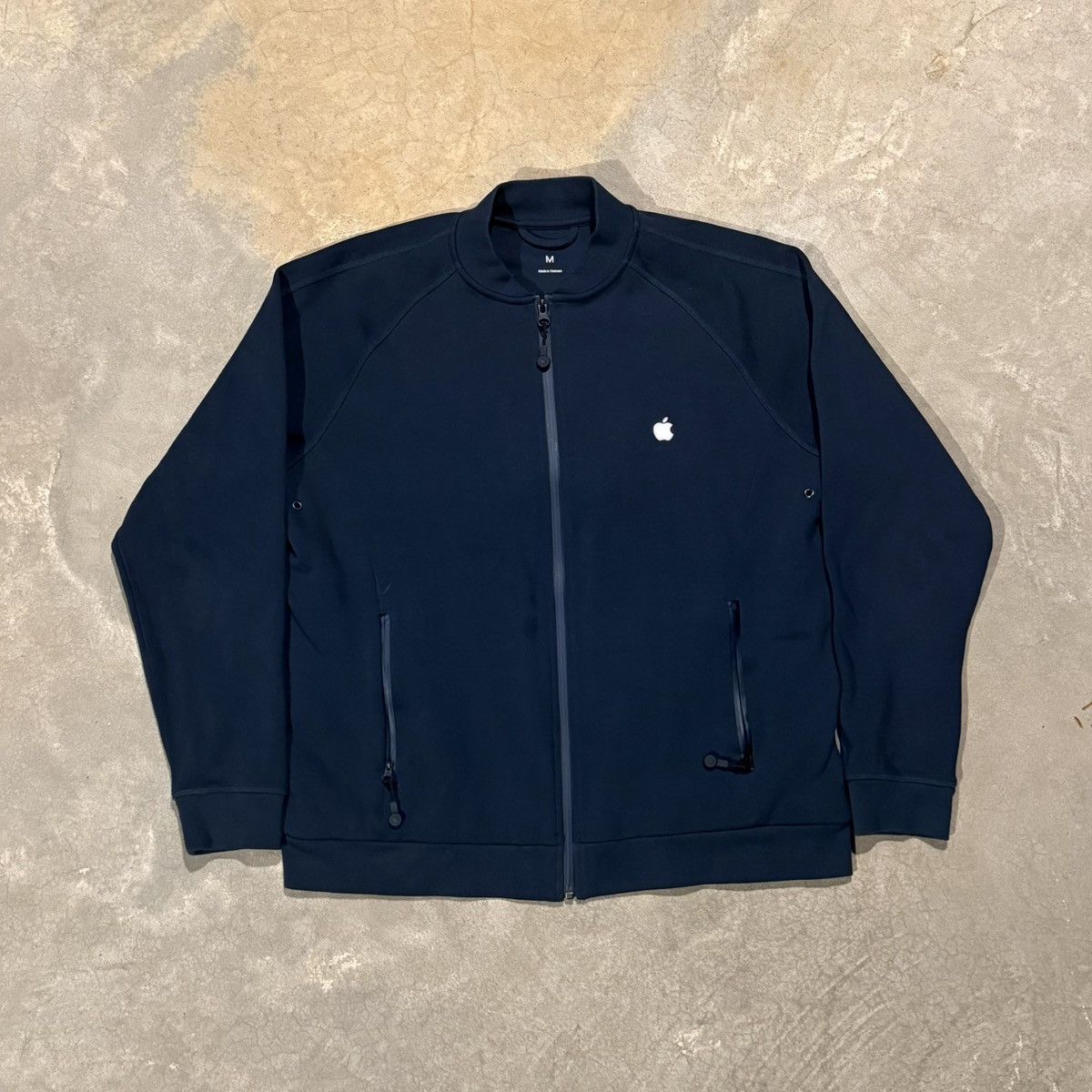 Apple Vtg Apple Employee Cotton Zip Tactical Bomber Jacket Size US M / EU 48-50 / 2 - 1 Thumbnail