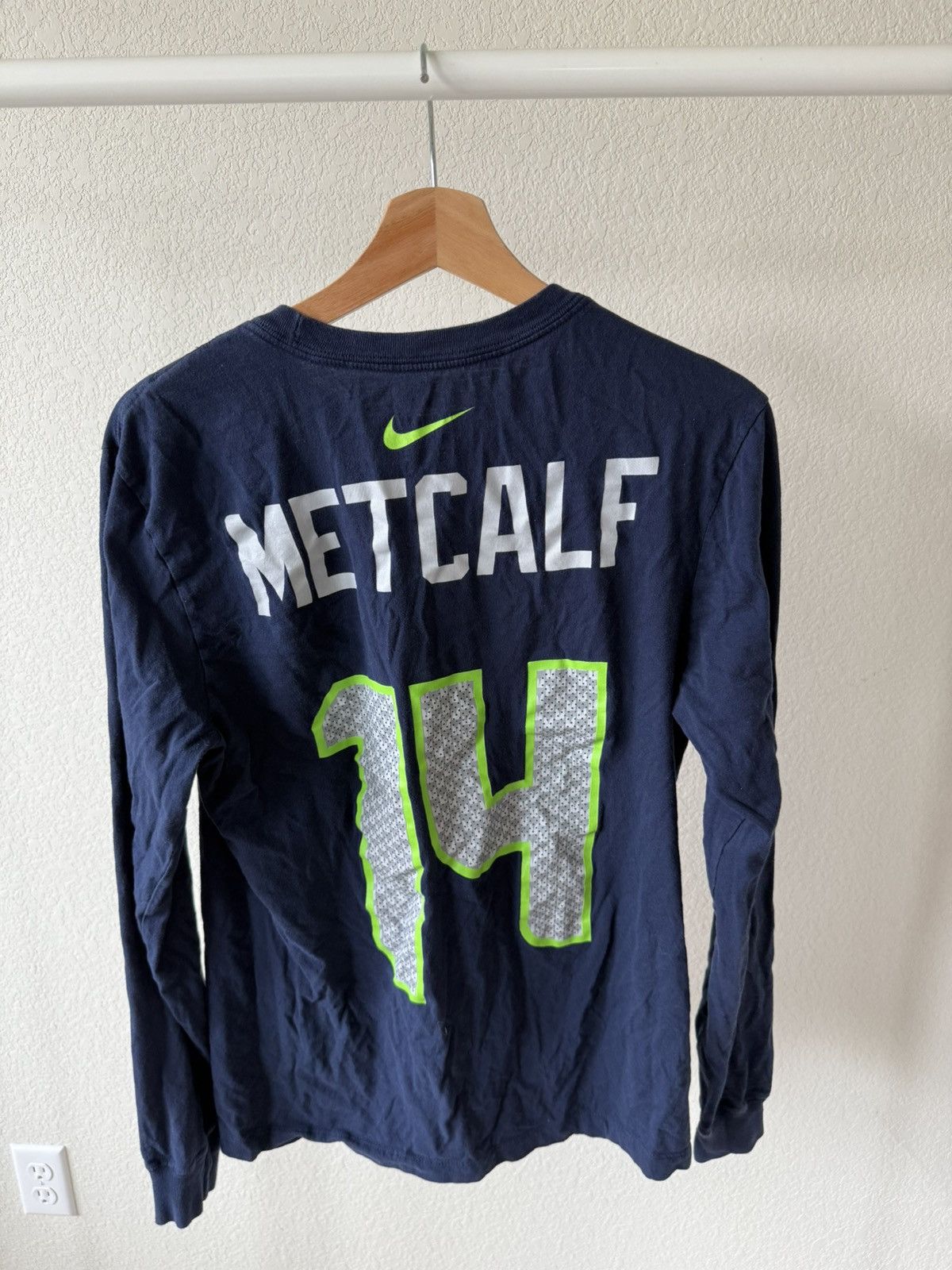 Nike Seattle Seahawks DK Metcalf L/S T-shirt Size US S / EU 44-46 / 1 - 4 Thumbnail