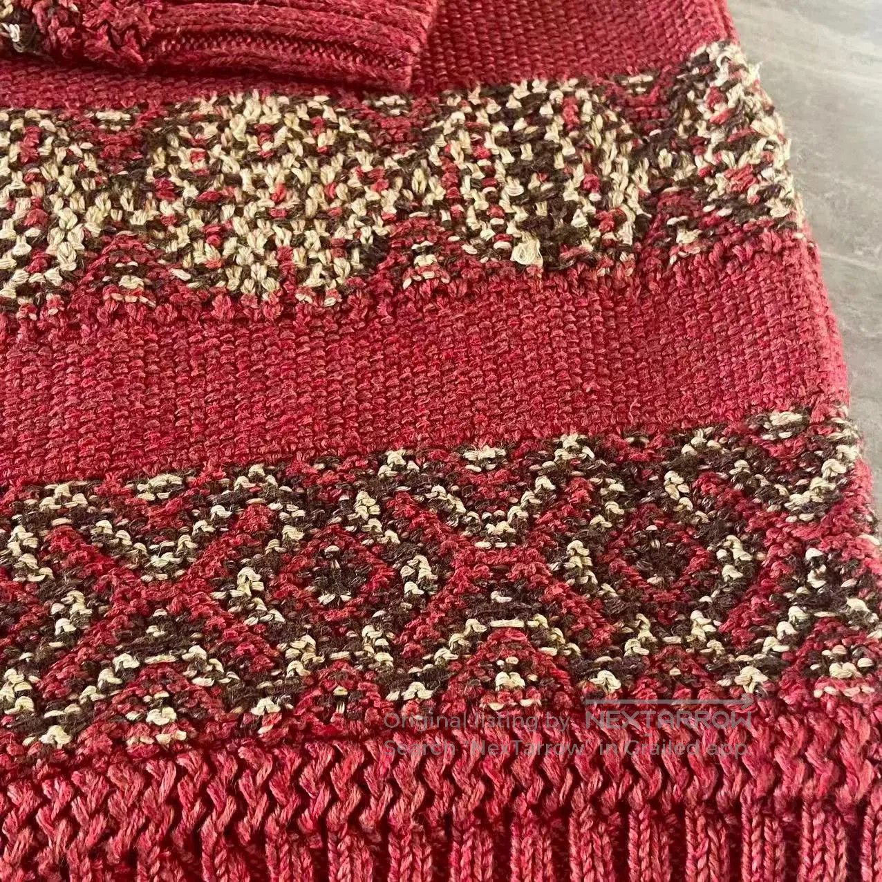 RRL Ralph Lauren RRL Vintage Southwest Wool Blend Shawl Collar Sweater. Size US M / EU 48-50 / 2 - 5 Thumbnail